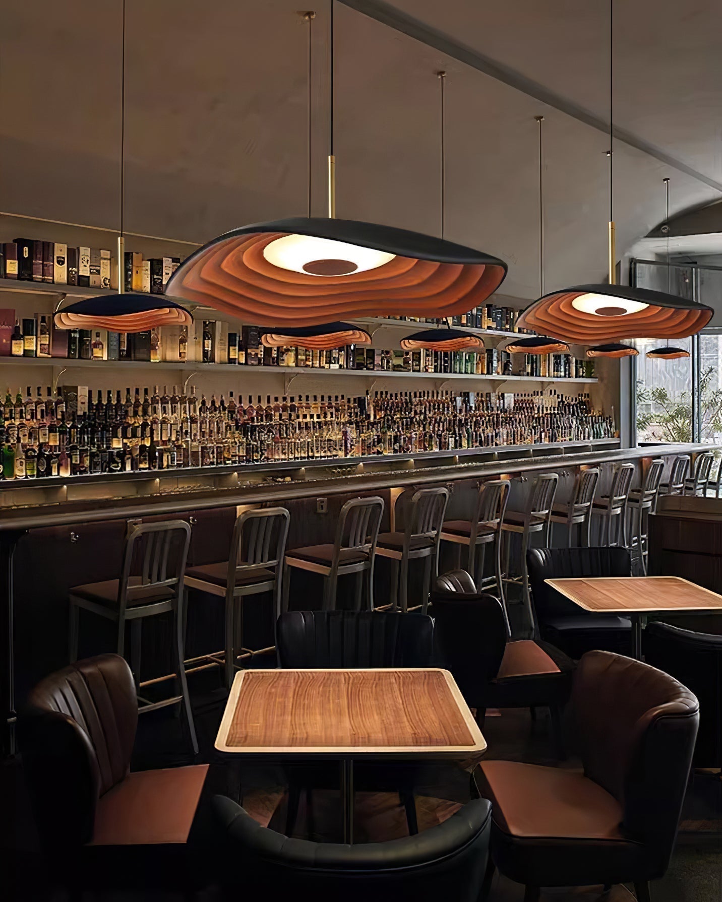 Ovelis Pendelleuchte Modern Welle Gold-Letslighting