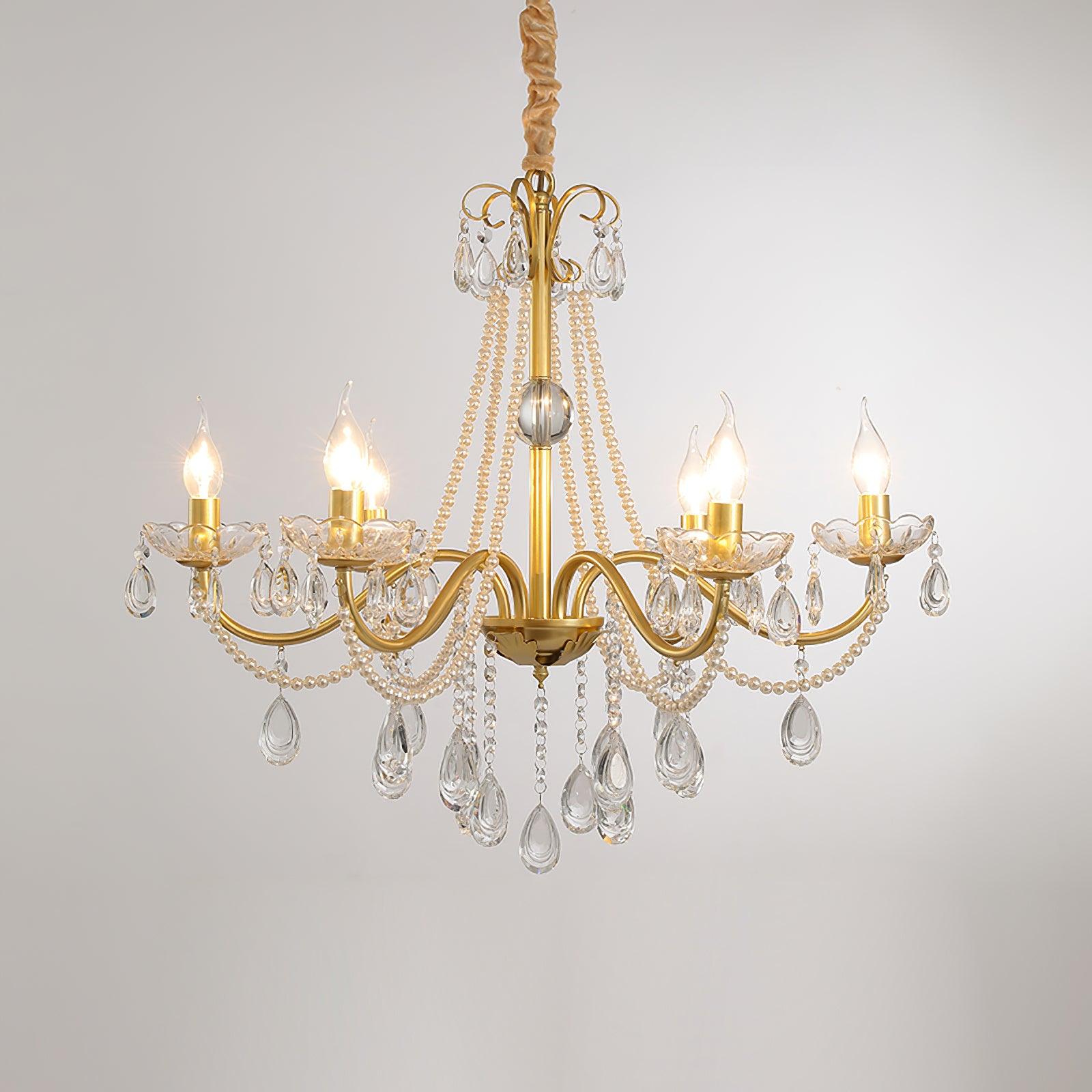 Elysion Gold Kristall Kronleuchter-Letslighting