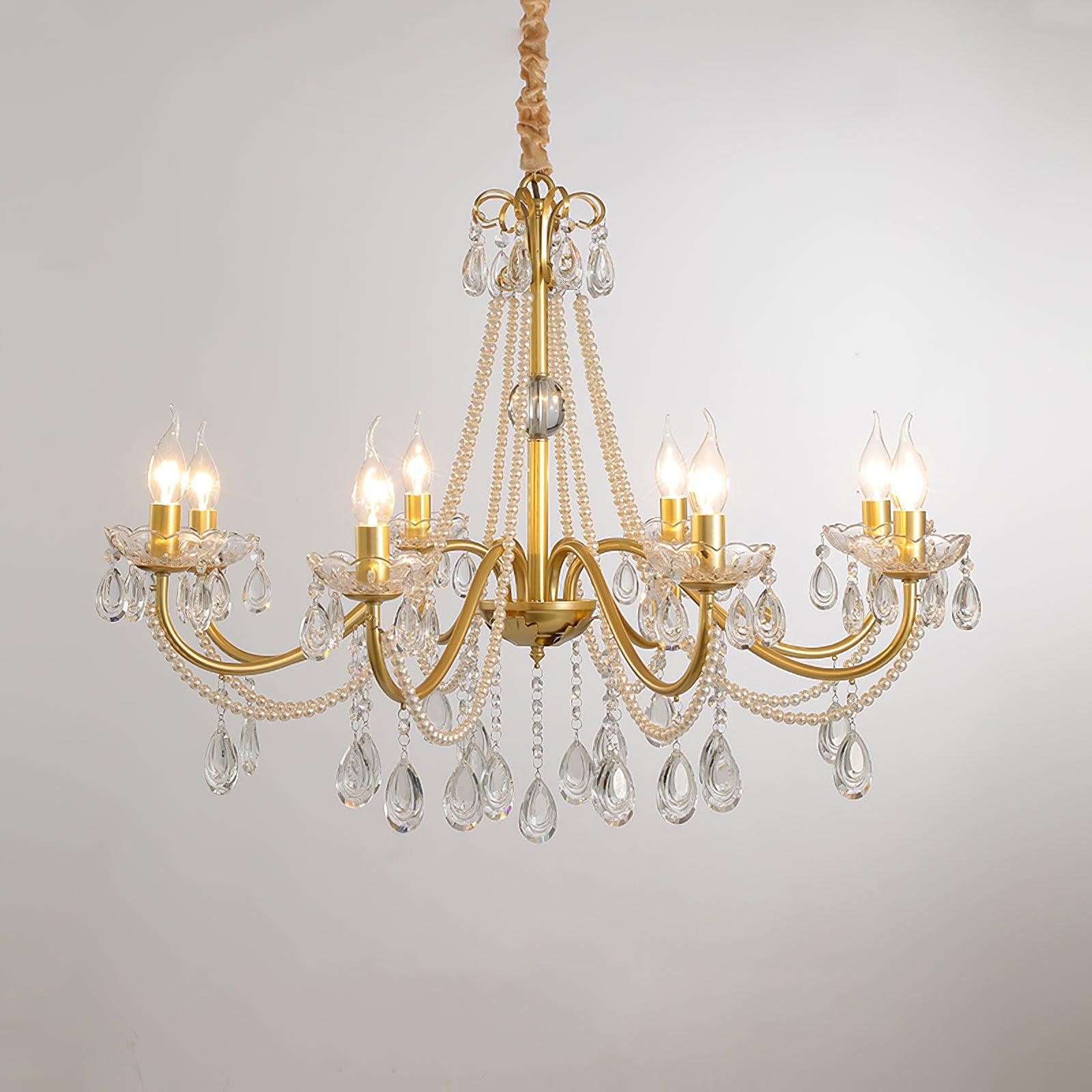 Elysion Gold Kristall Kronleuchter-Letslighting