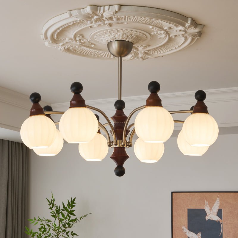 Zosilara Traditioneller Eleganter Holzkronleuchter-Letslighting