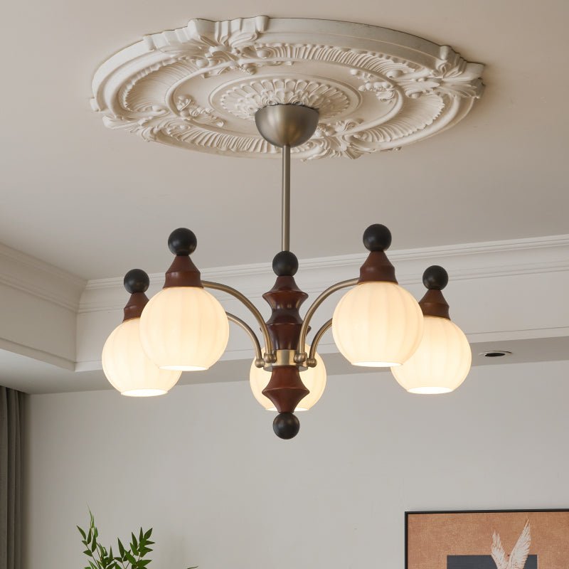 Zosilara Traditioneller Eleganter Holzkronleuchter-Letslighting