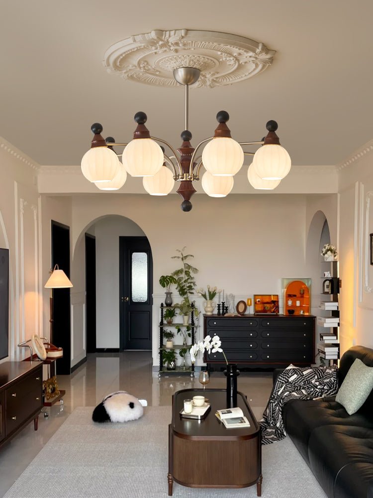 Zosilara Traditioneller Eleganter Holzkronleuchter-Letslighting