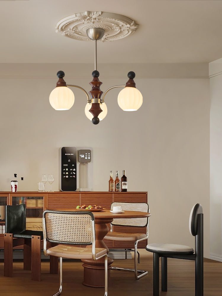 Zosilara Traditioneller Eleganter Holzkronleuchter-Letslighting