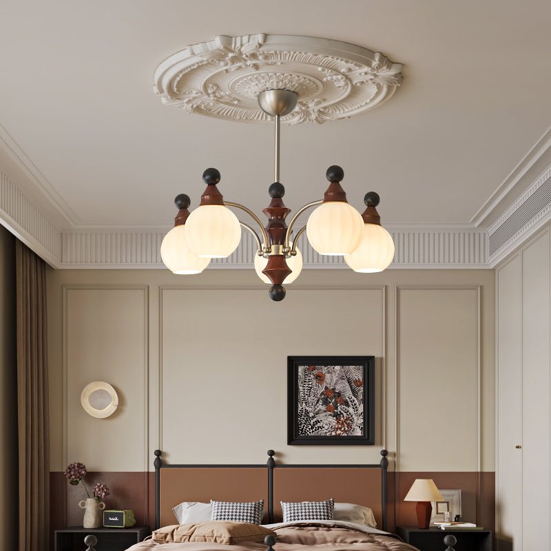 Zosilara Traditioneller Eleganter Holzkronleuchter-Letslighting