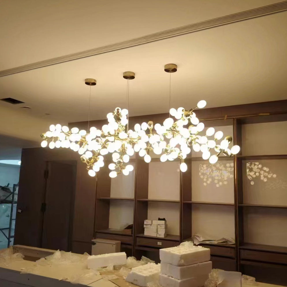 Cithaila Postmoderner Luxus Trauben Glas Kronleuchter-Letslighting