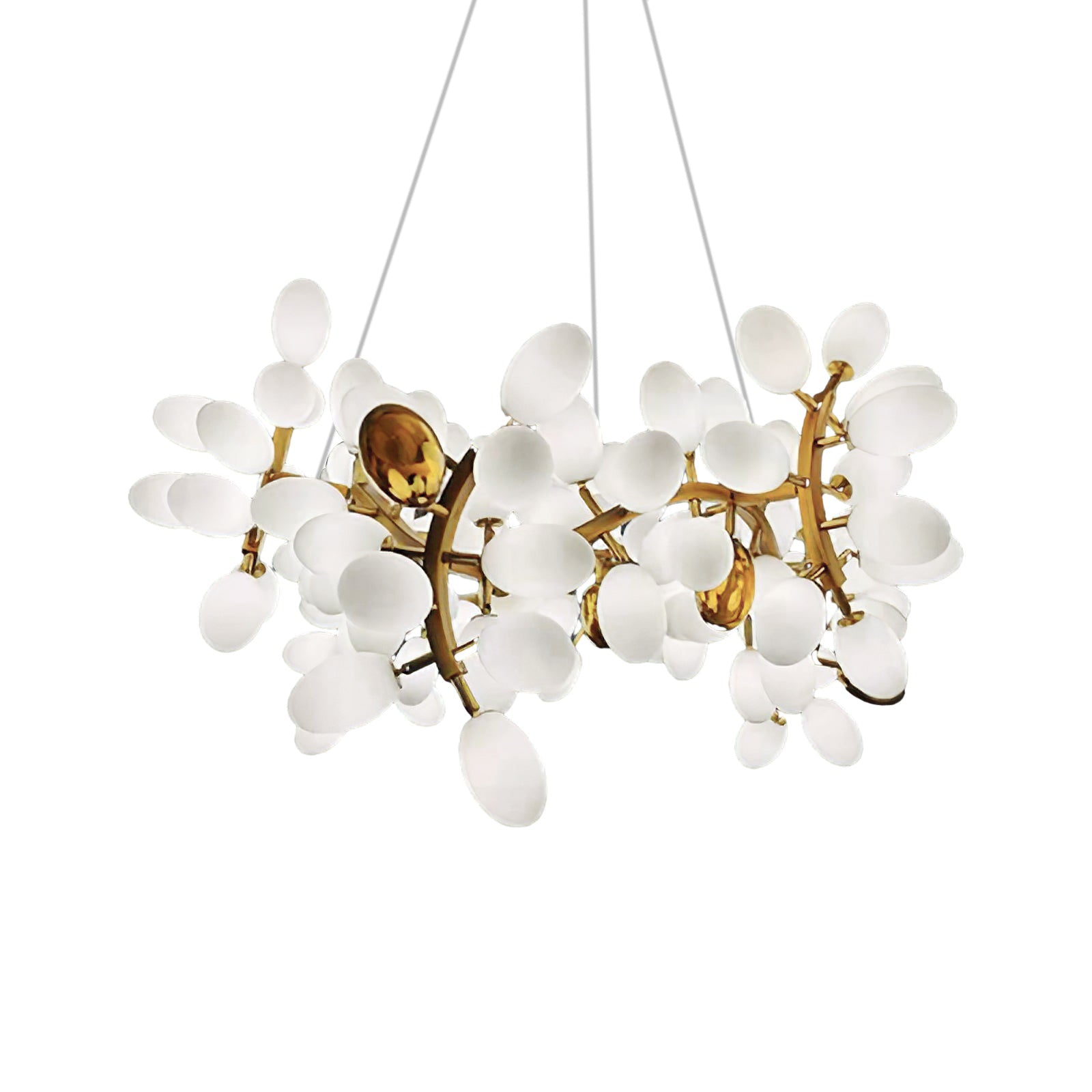Cithaila Postmoderner Luxus Trauben Glas Kronleuchter-Letslighting