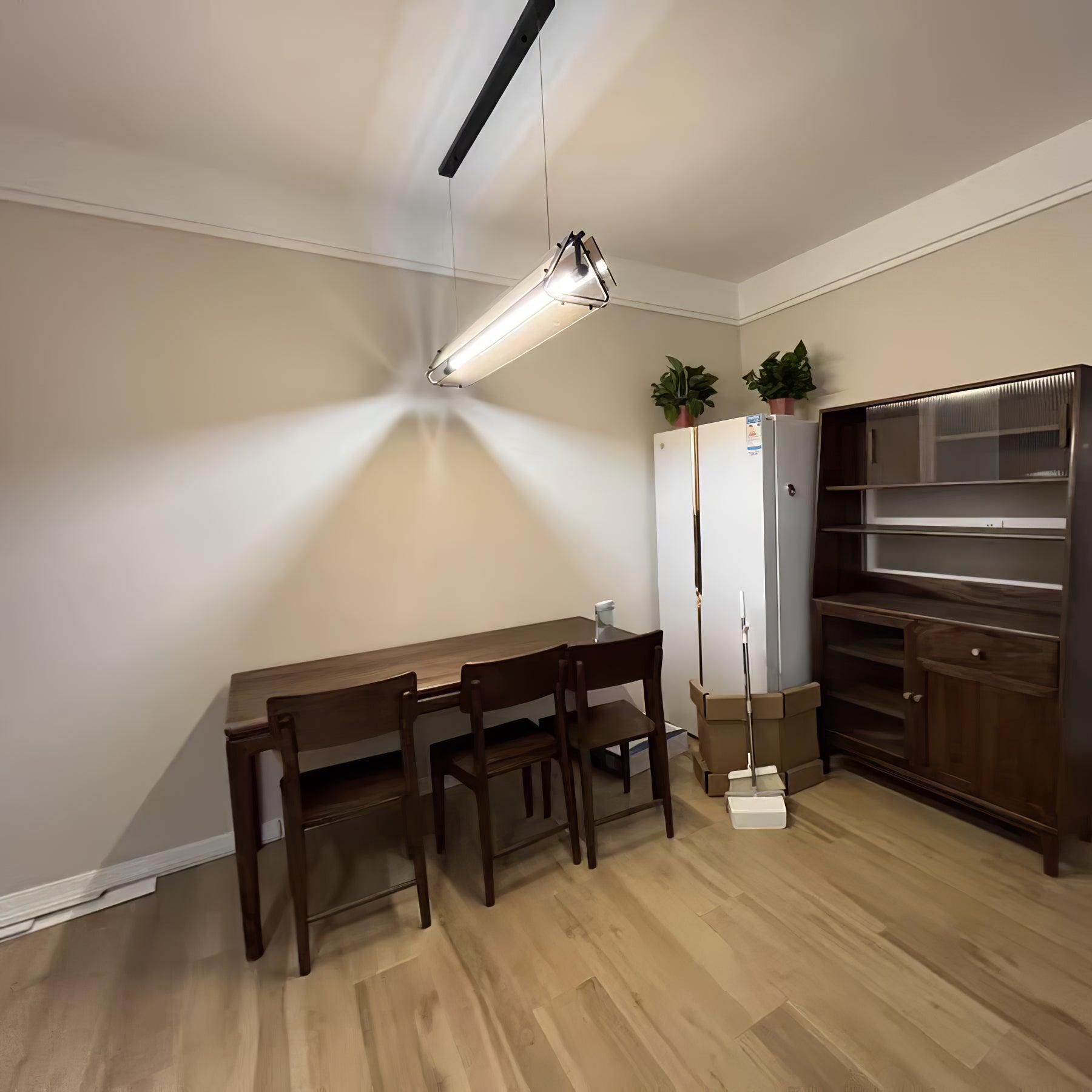Lunaris Glas Minimalistische Pendelleuchte-Letslighting
