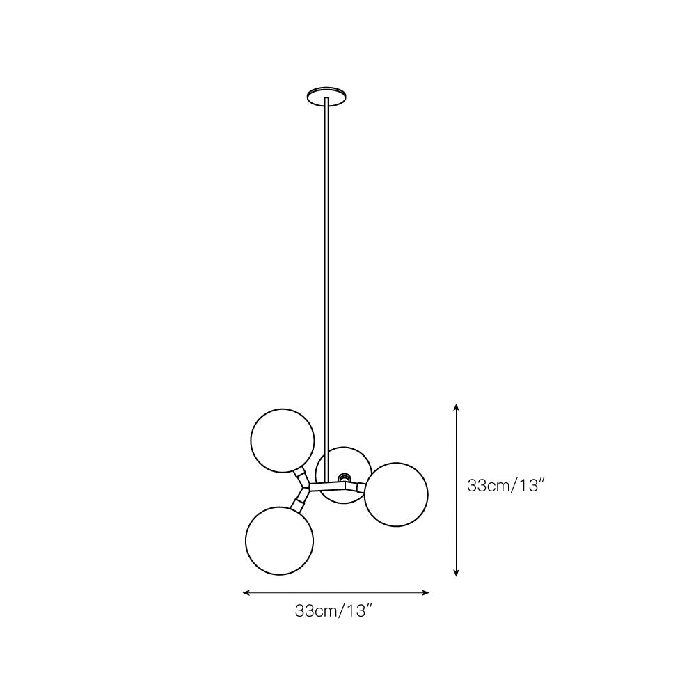 Irina Messing Glas Pendelleuchte-Letslighting