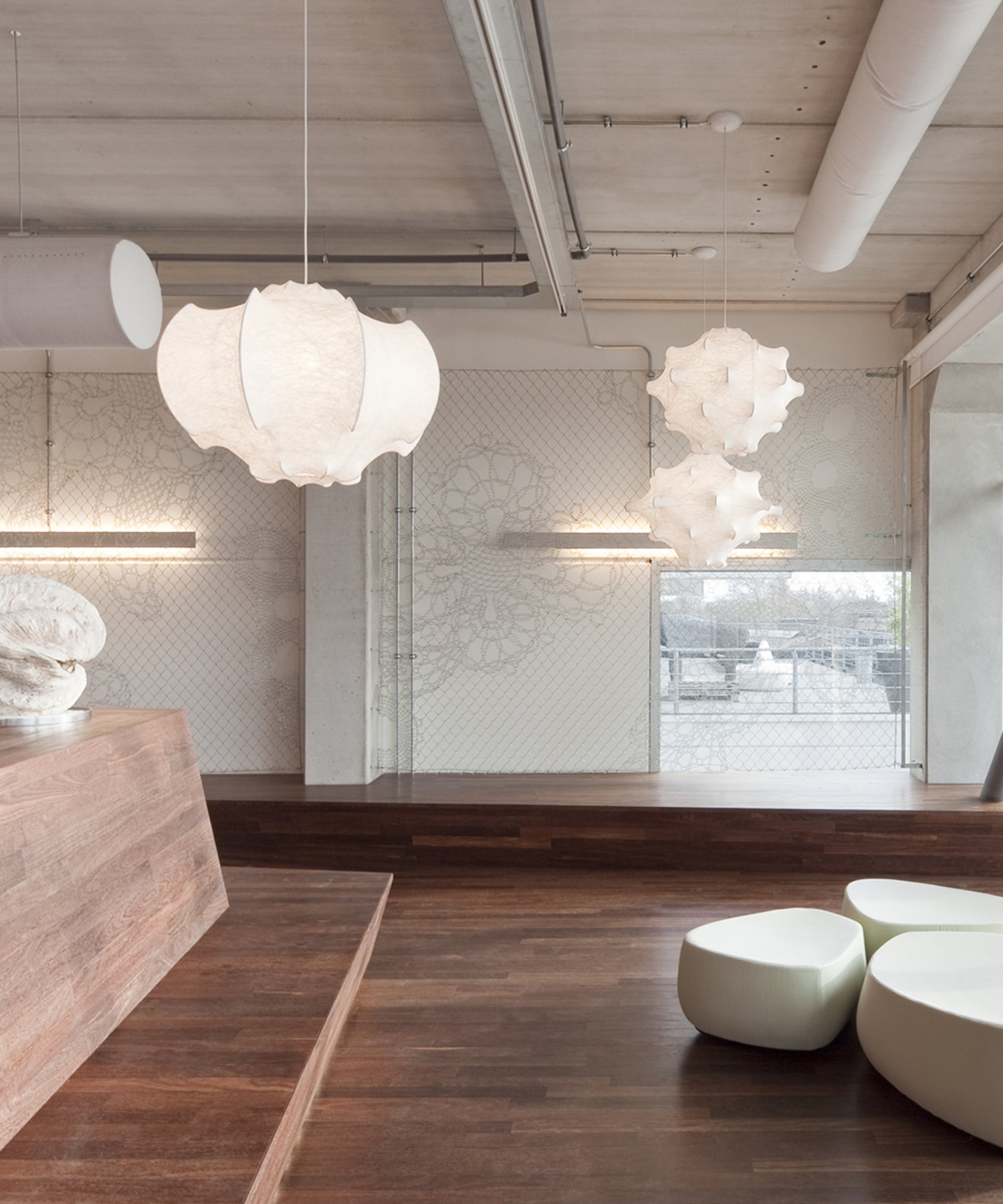 Lotus Minimalistisch Seide Pendelleuchte Lampe-Letslighting