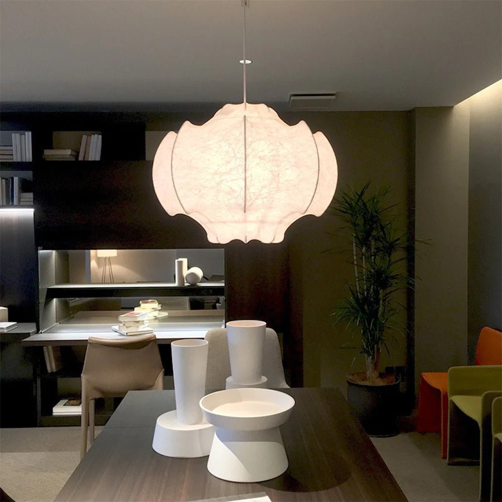 Lotus Minimalistisch Seide Pendelleuchte Lampe-Letslighting