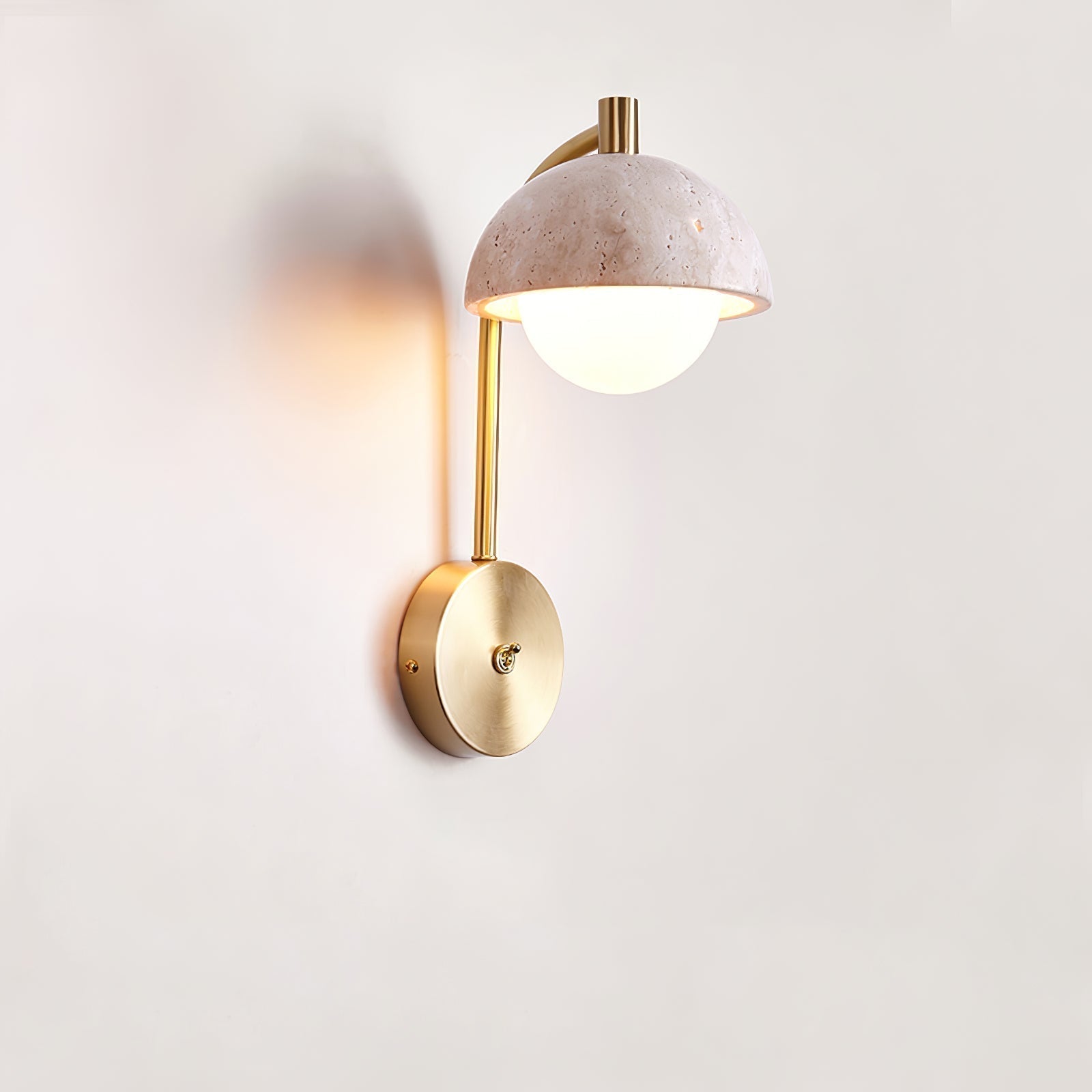 Ormaren Travertine Wall Light - Blowlighting
