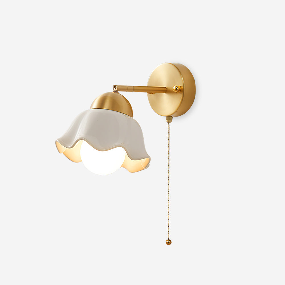 Sage Moderne Wandleuchte aus Messing und Keramik-Letslighting