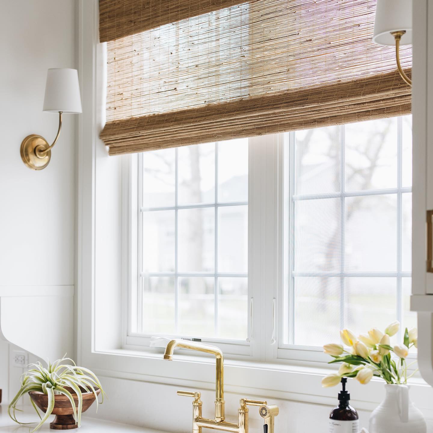 Olvaror Industrielle Vintage-Wandleuchte aus Stoff-Letslighting