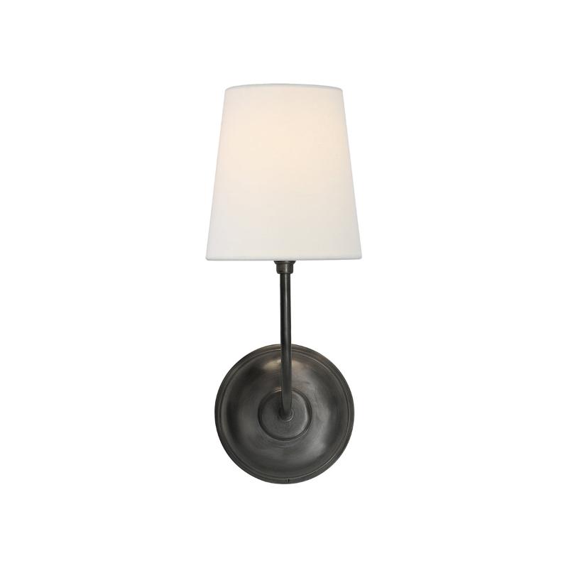 Olvaror Industrielle Vintage-Wandleuchte aus Stoff-Letslighting