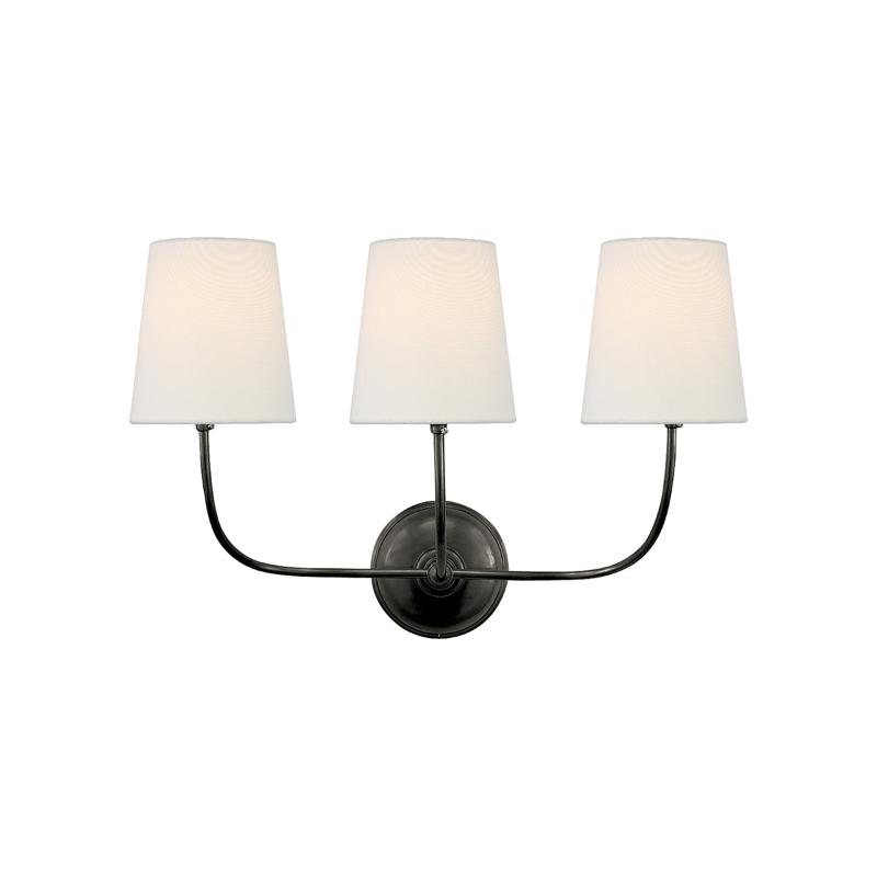 Olvaror Industrielle Vintage-Wandleuchte aus Stoff-Letslighting