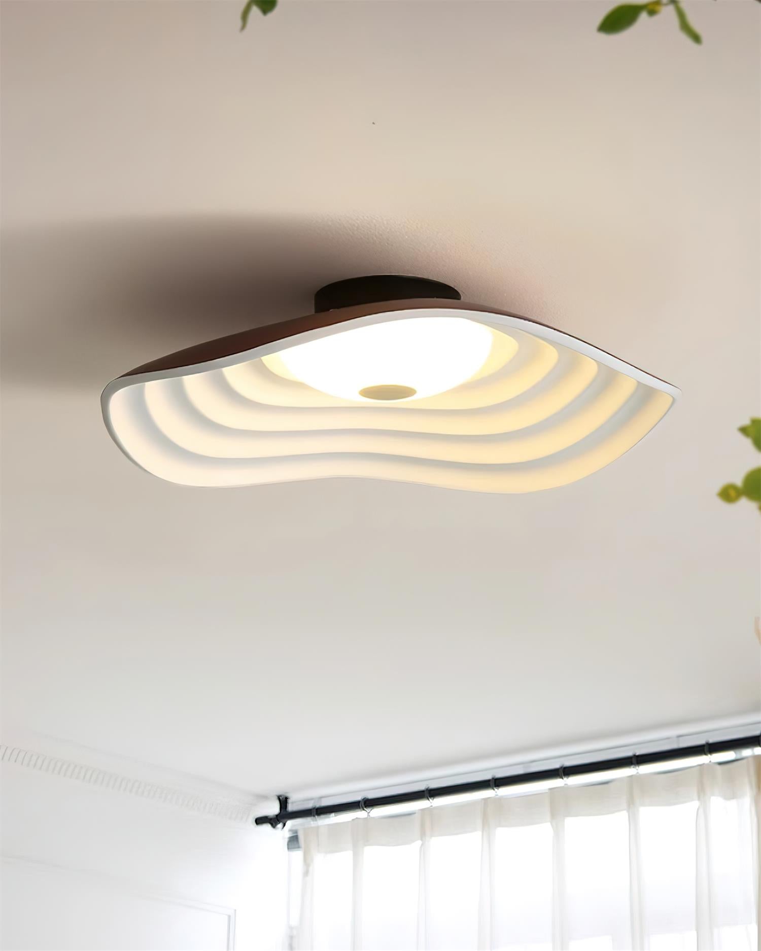 Zeylo Moderne Minimalistische Deckenleuchte aus Kunstharz-Letslighting