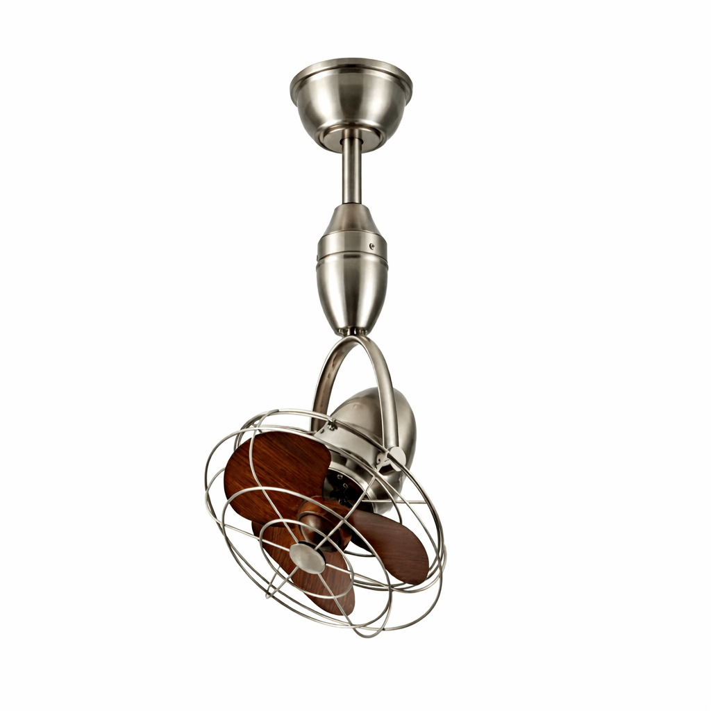 Winston Klassischer Industrieller Deckenventilator in Schwarz