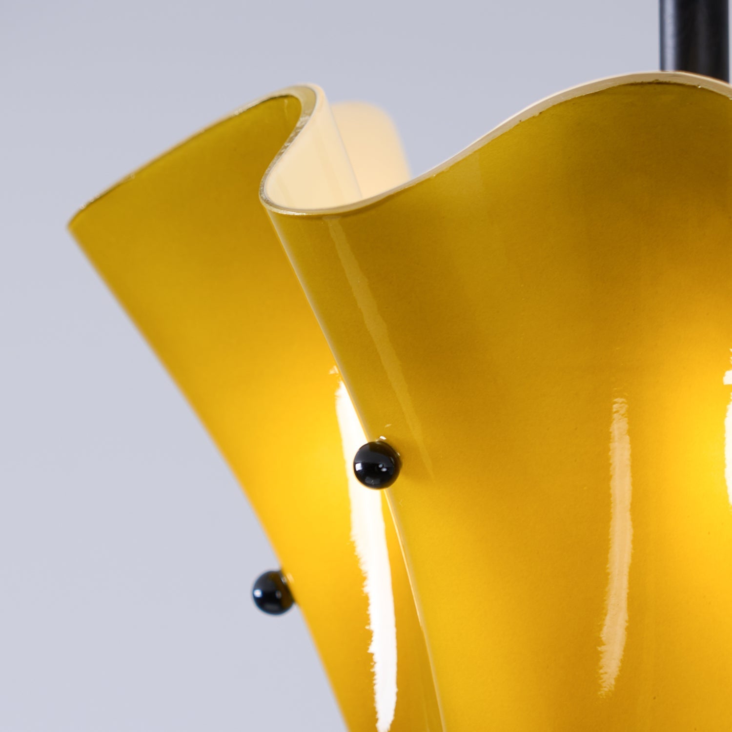 Eldis Murano Glass Semi Flush Ceiling Light - Letslighting