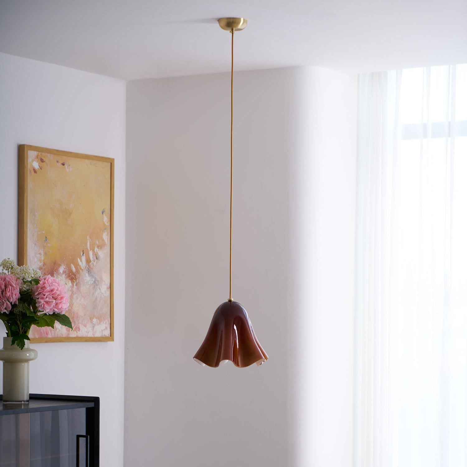 Liora Bell Glass Pendant Light - Letslighting