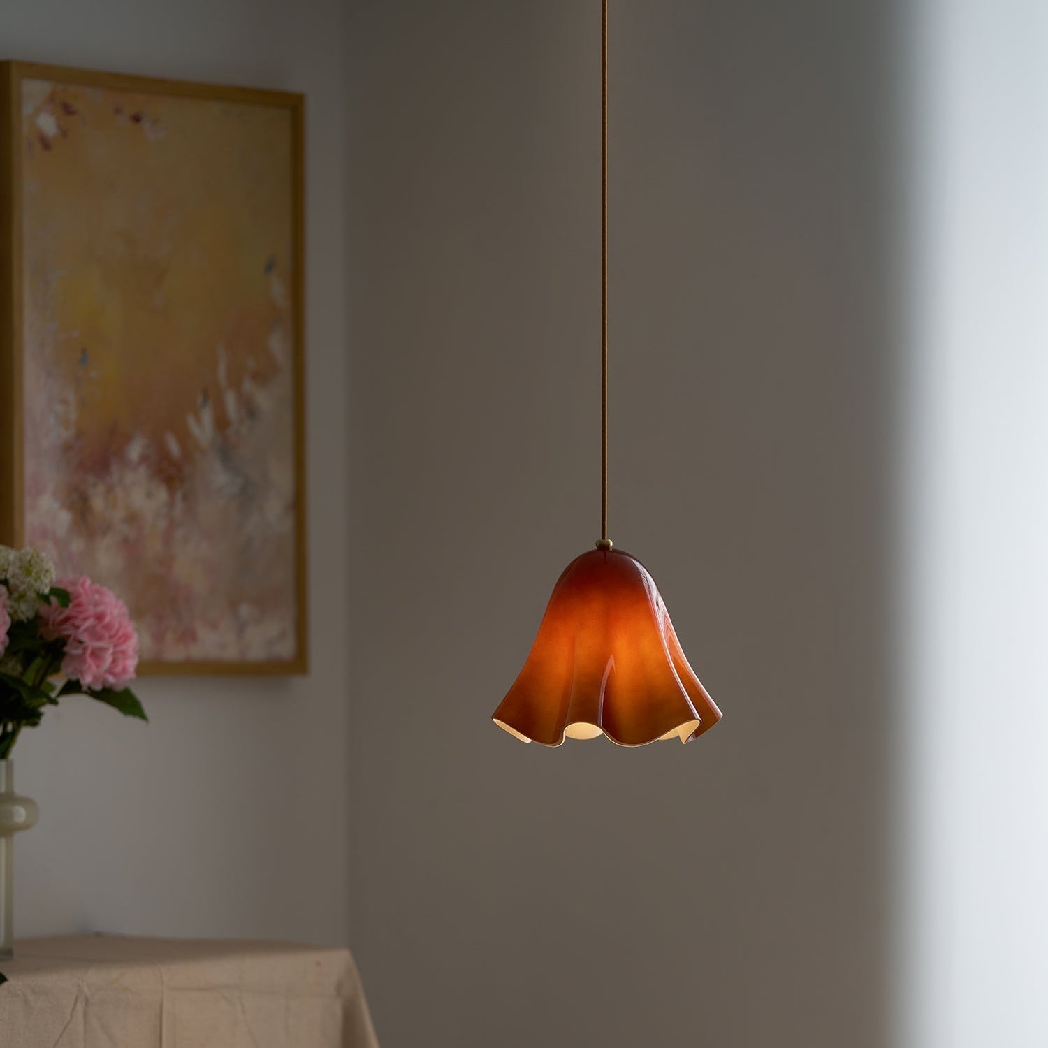 Liora Bell Glass Pendant Light - Letslighting