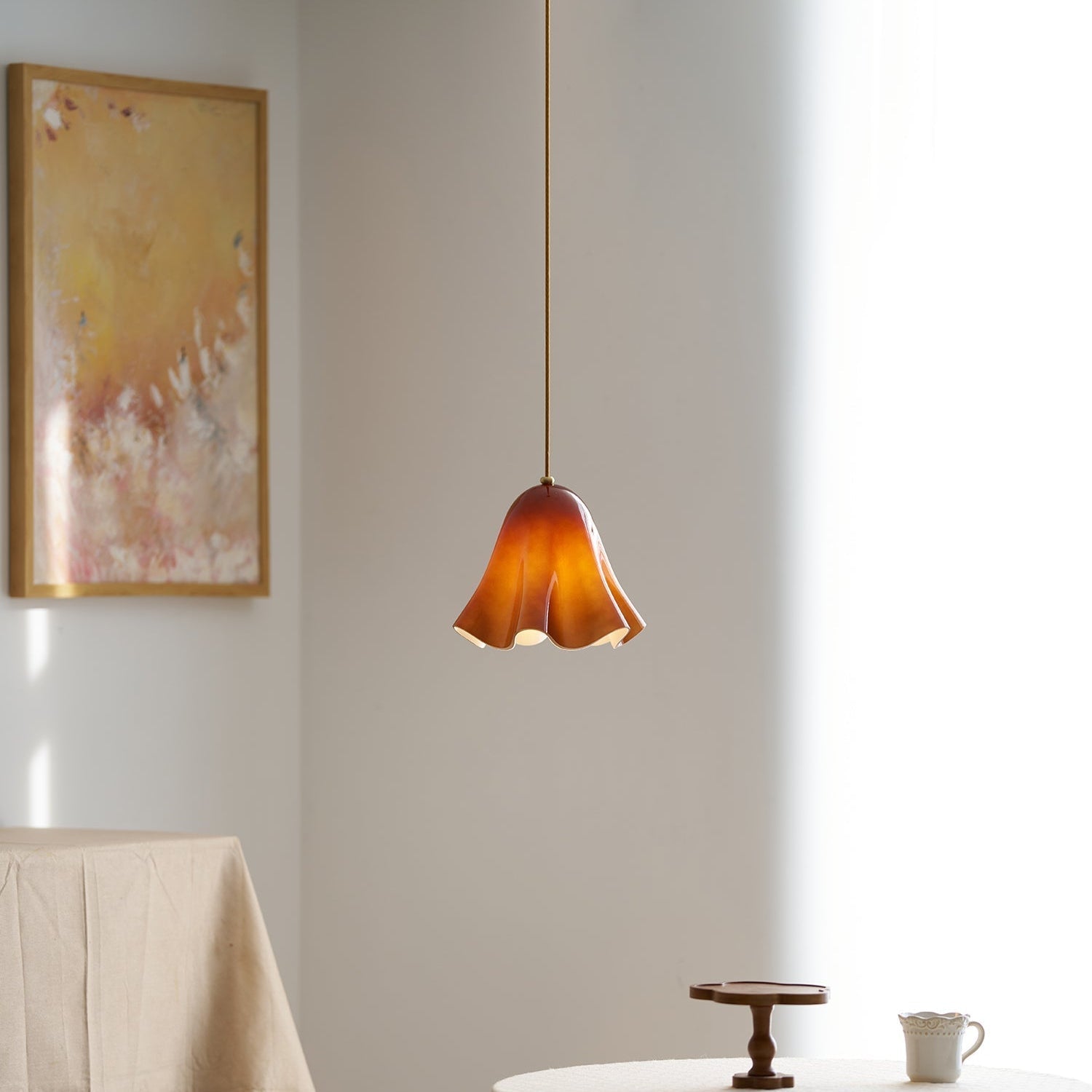 Liora Bell Glass Pendant Light - Letslighting