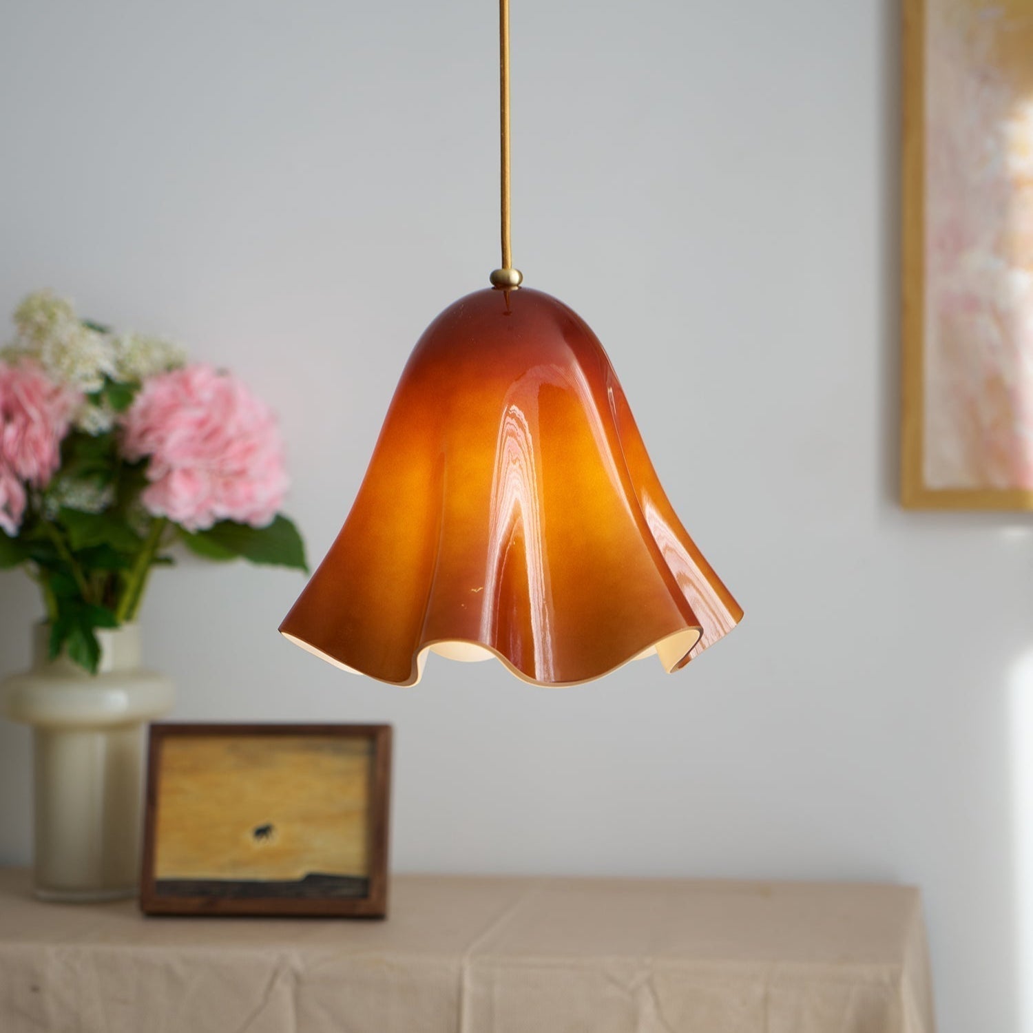 Liora Bell Glass Pendant Light - Letslighting