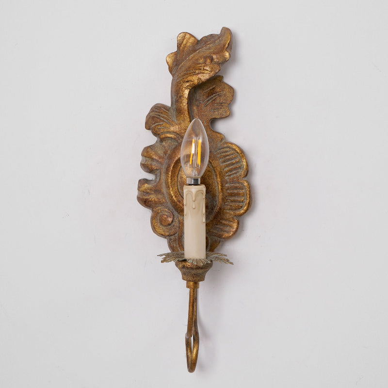 Olsilel Elegante Vintage-Wandleuchte aus Kunstharz-Letslighting