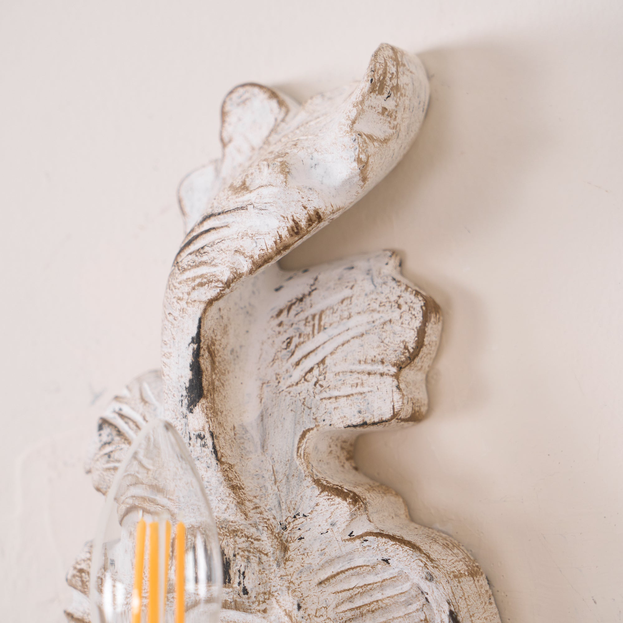 Olsilel Elegante Vintage-Wandleuchte aus Kunstharz-Letslighting