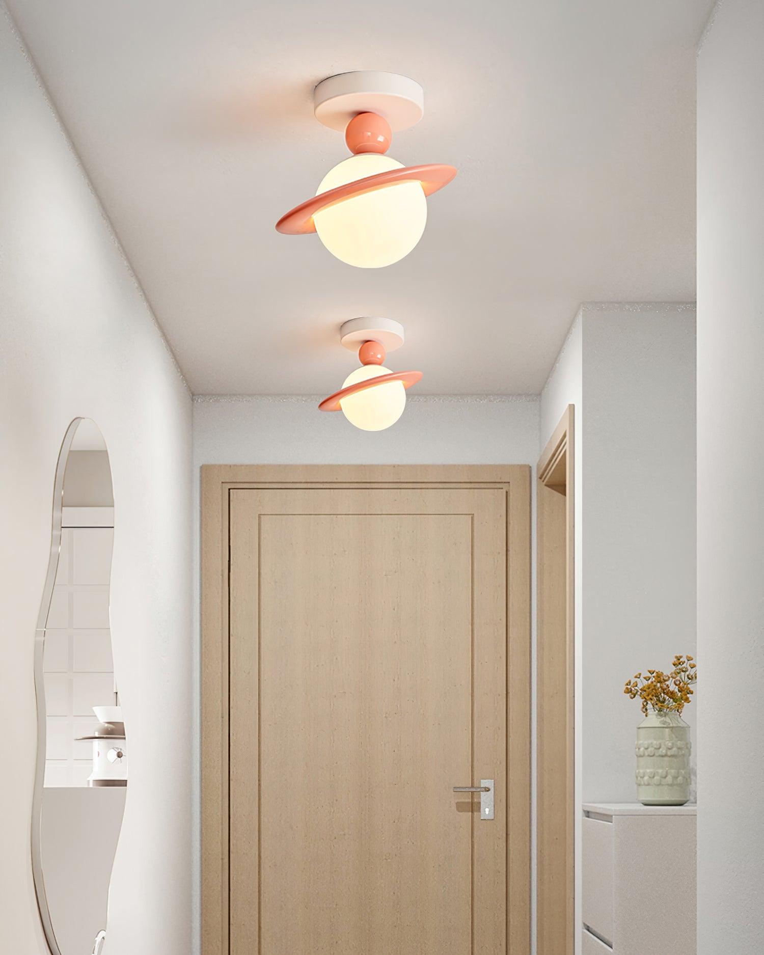Pivoro Rot Weiß Deckenleuchte-Letslighting