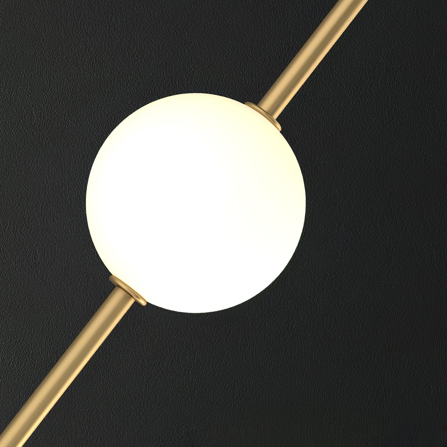 Halo Moderne Minimalistische Messing Pendelleuchte-Letslighting