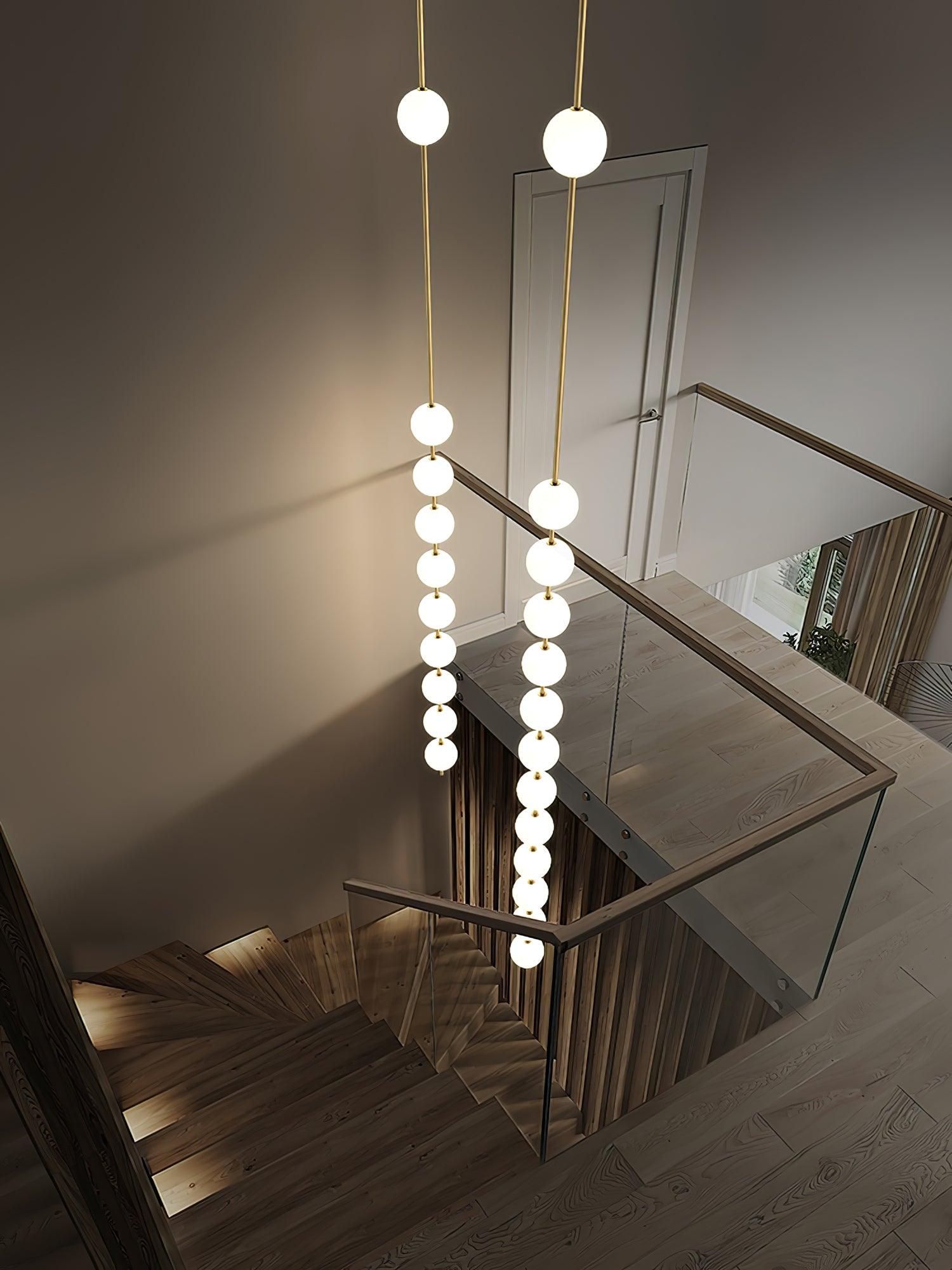 Halo Moderne Minimalistische Messing Pendelleuchte-Letslighting