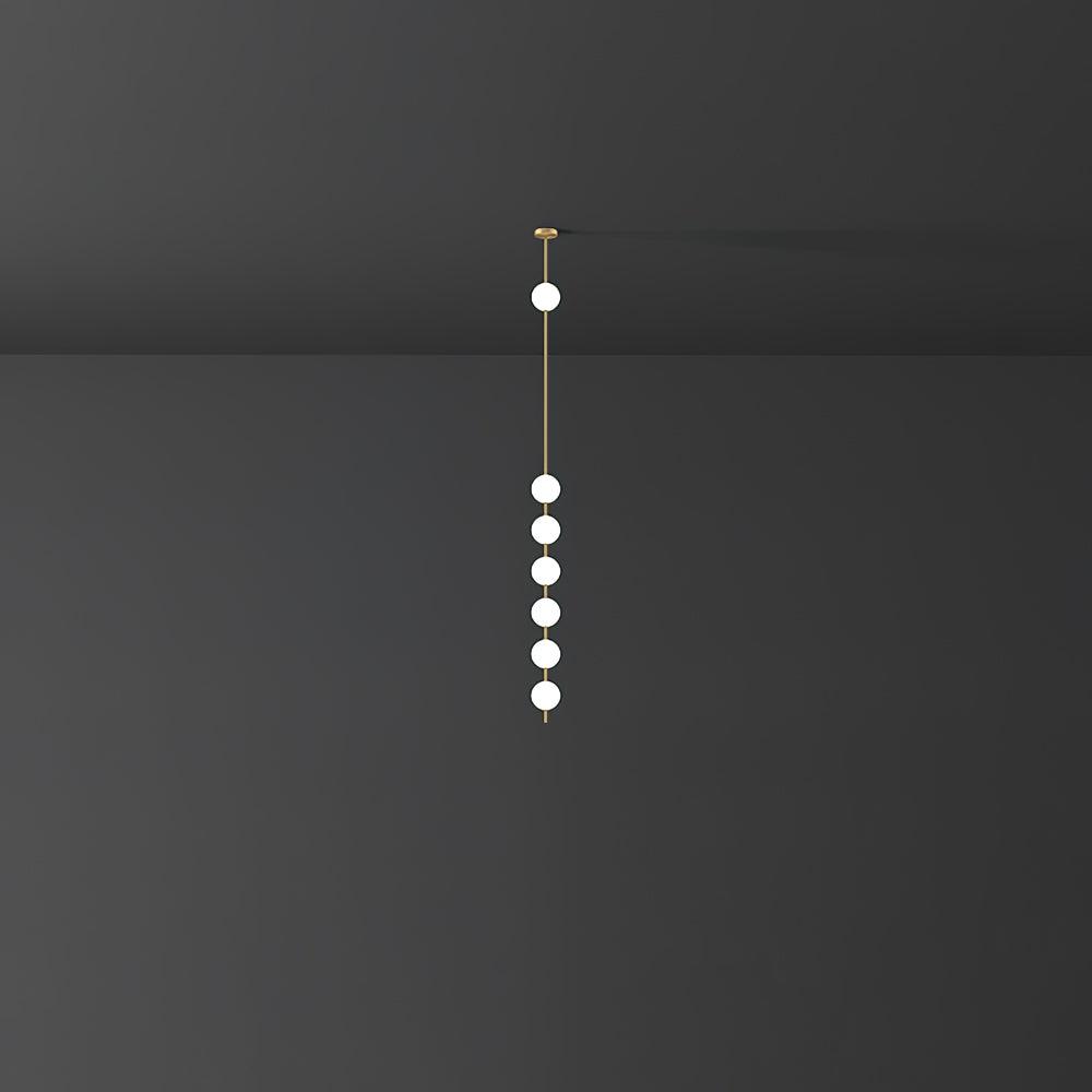 Halo Moderne Minimalistische Messing Pendelleuchte-Letslighting