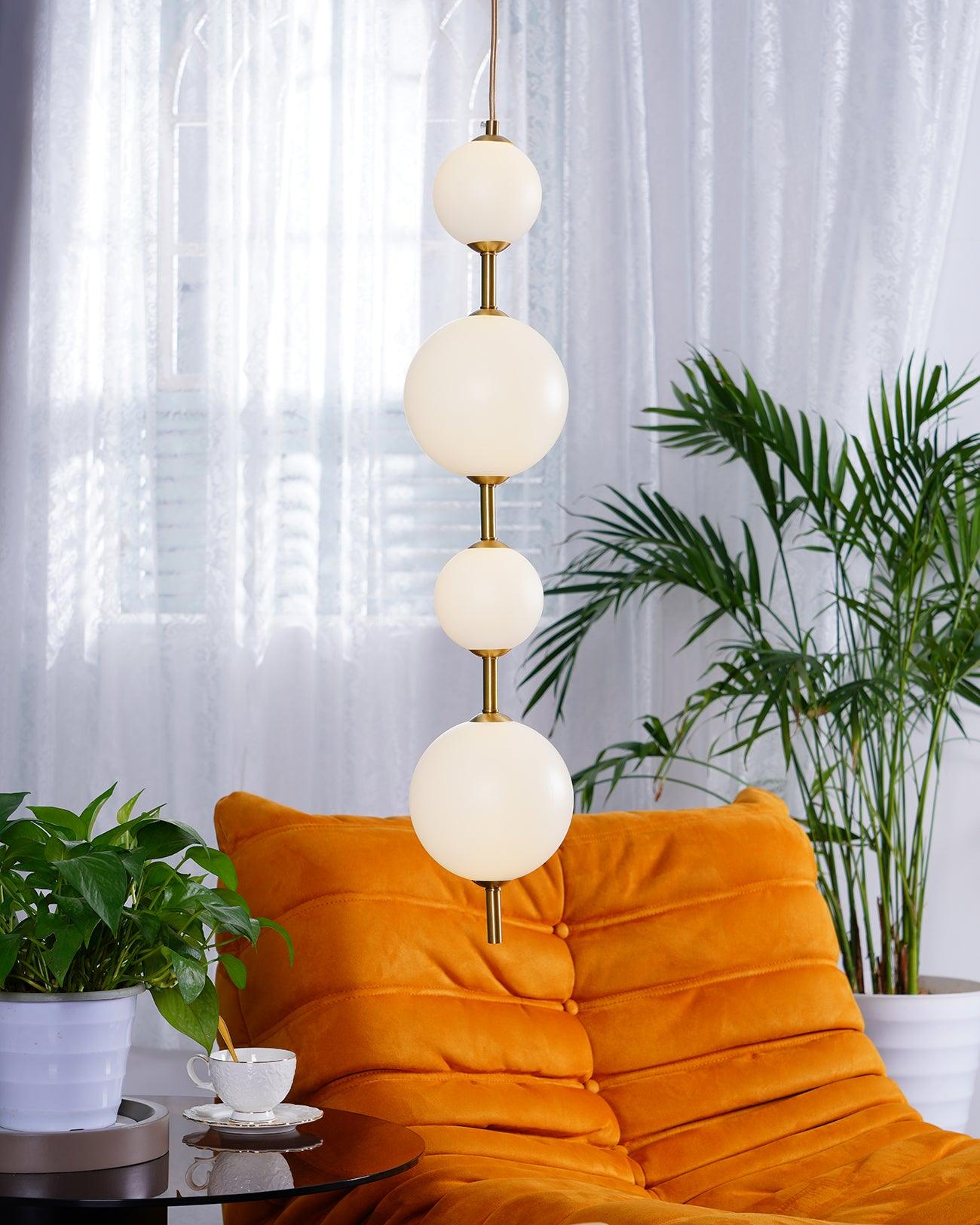 Vertical Globe Pendant Lamp - Blowlighting