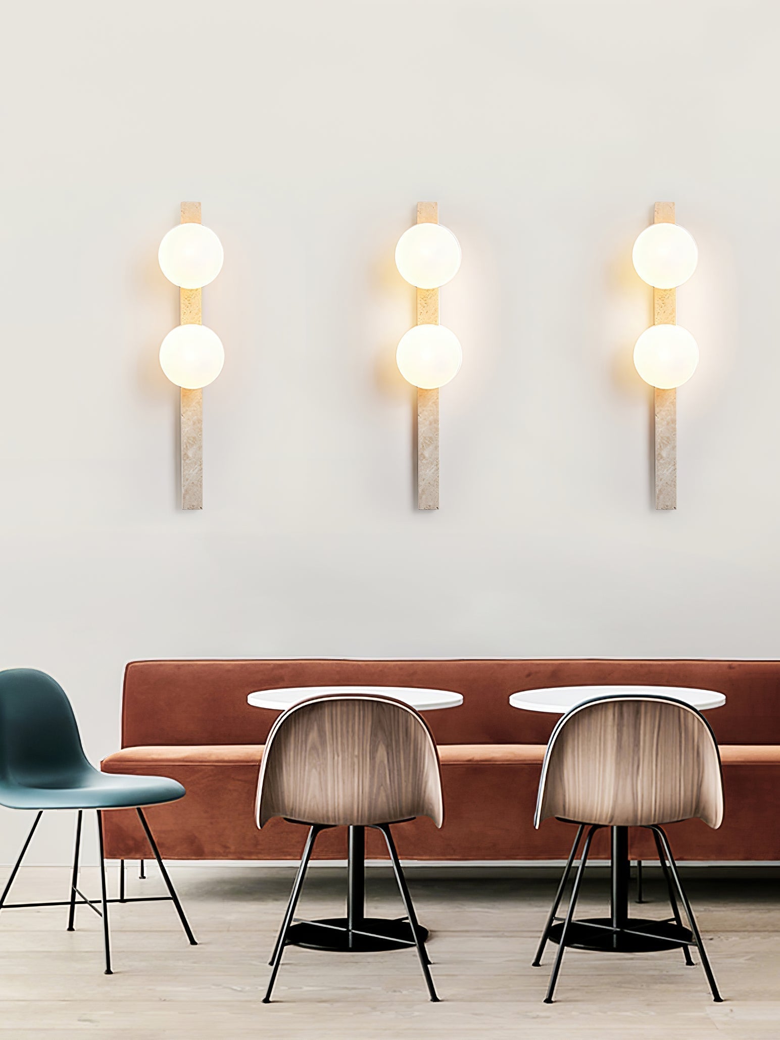 Zoshaira Travertine Wall Light - Neutralighting