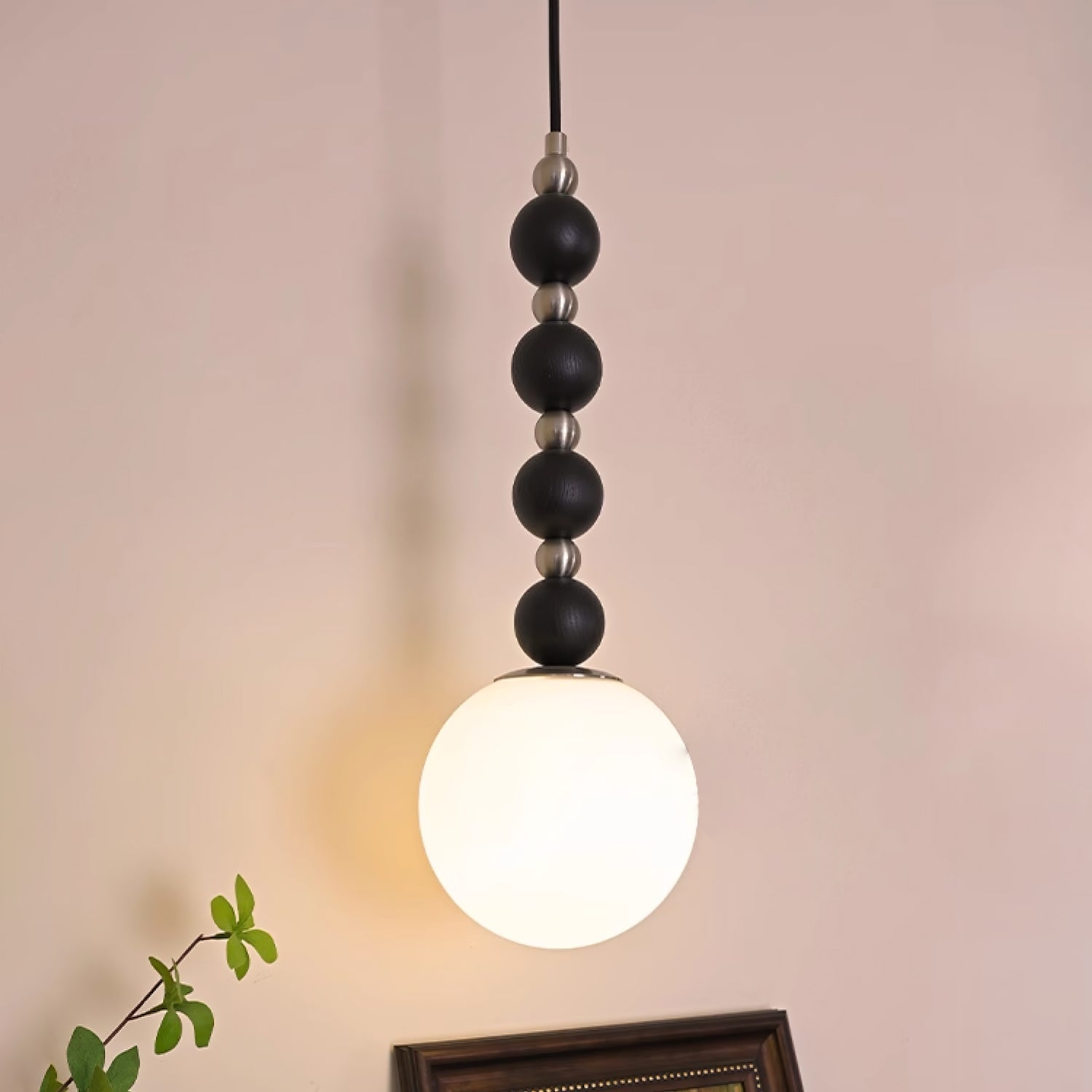 Golie Minimalistisch Holz Pendelleuchte Lampe-Letslighting