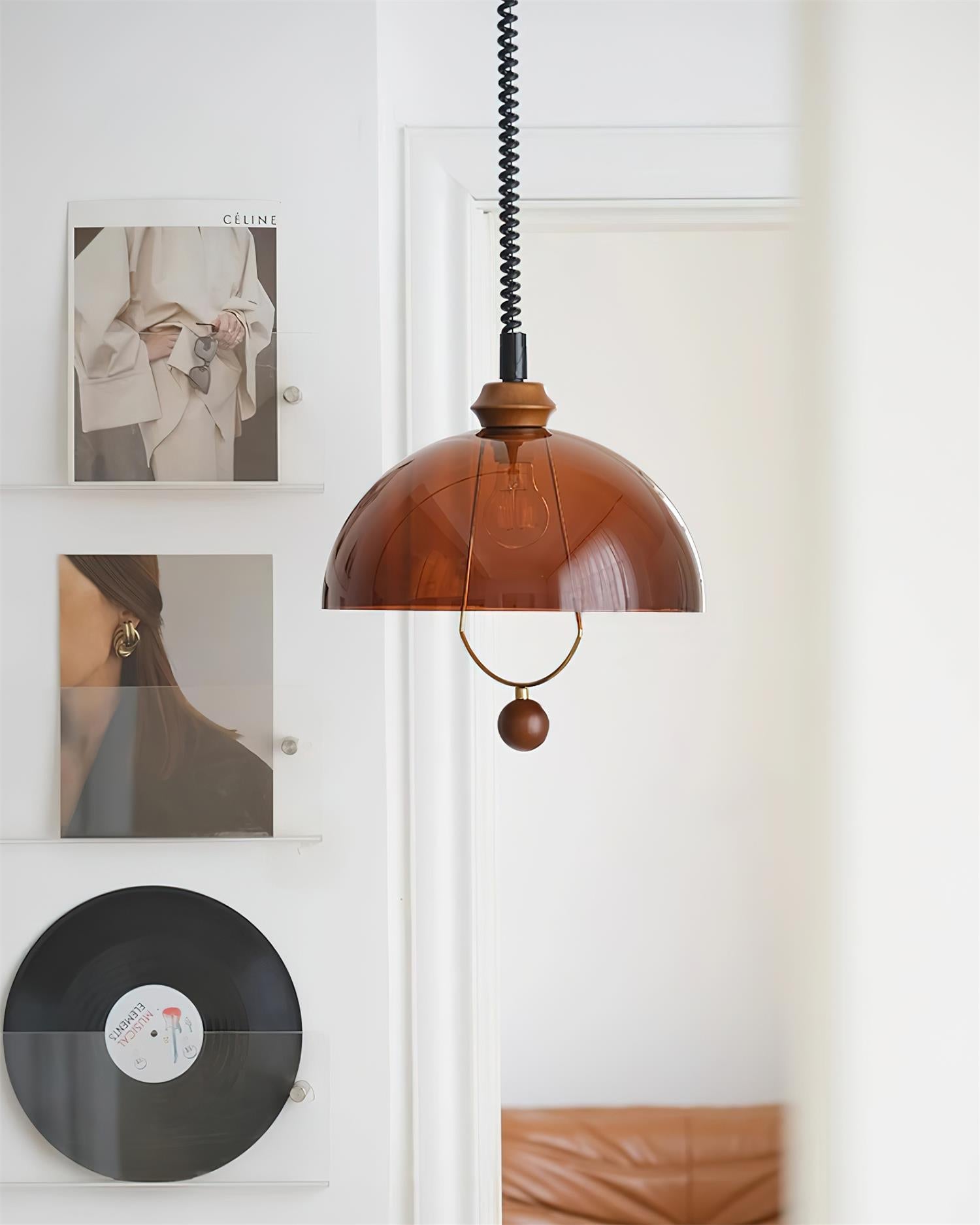 Orlena Pendelleuchte Retro Glas-Letslighting