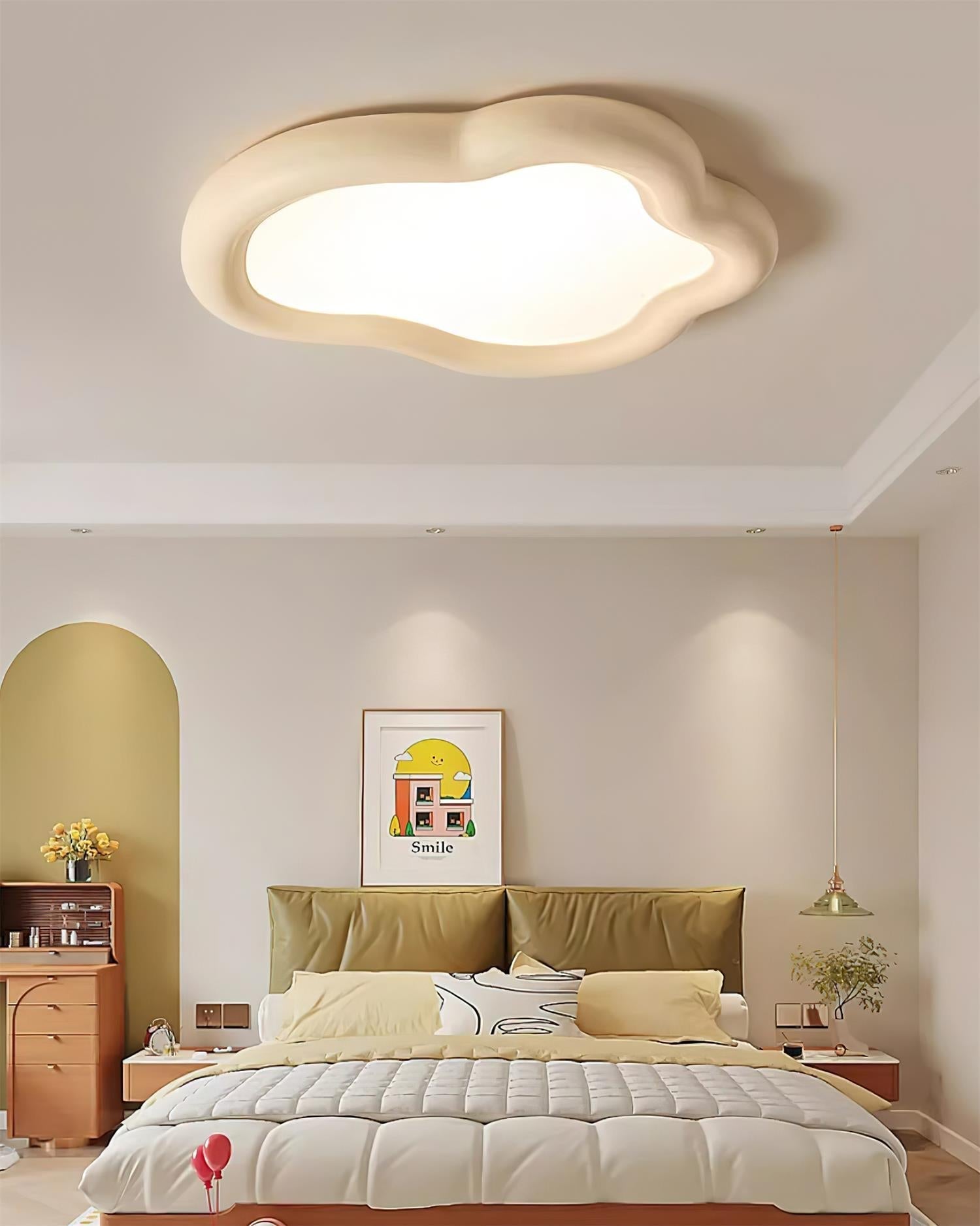 Blyno Holz Wolke Deckenleuchte-Letslighting