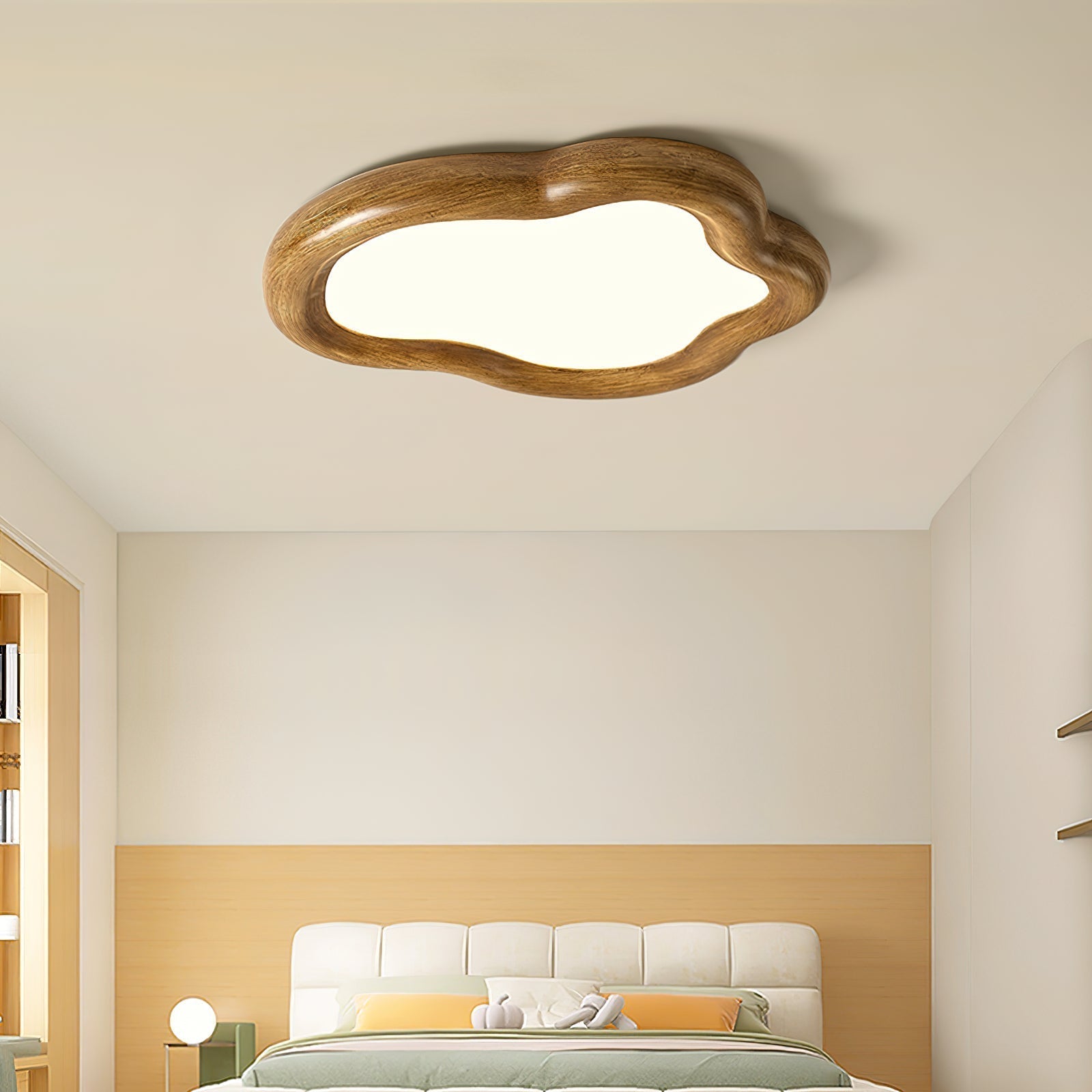 Blyno Holz Wolke Deckenleuchte-Letslighting