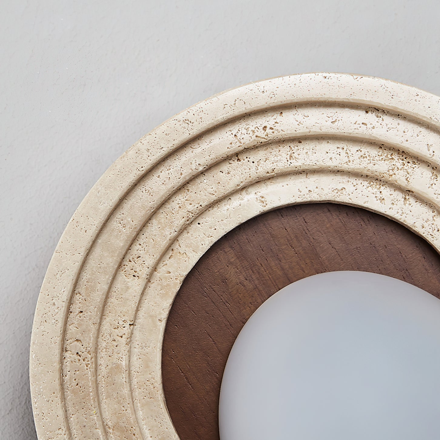 Uloryra Arch-Frame Travertine Wall Light - Neutralighting