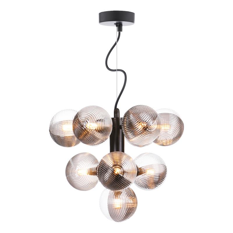 Alnorel 10-light Individual Creativity Metal Glass Chandelier - Letslighting