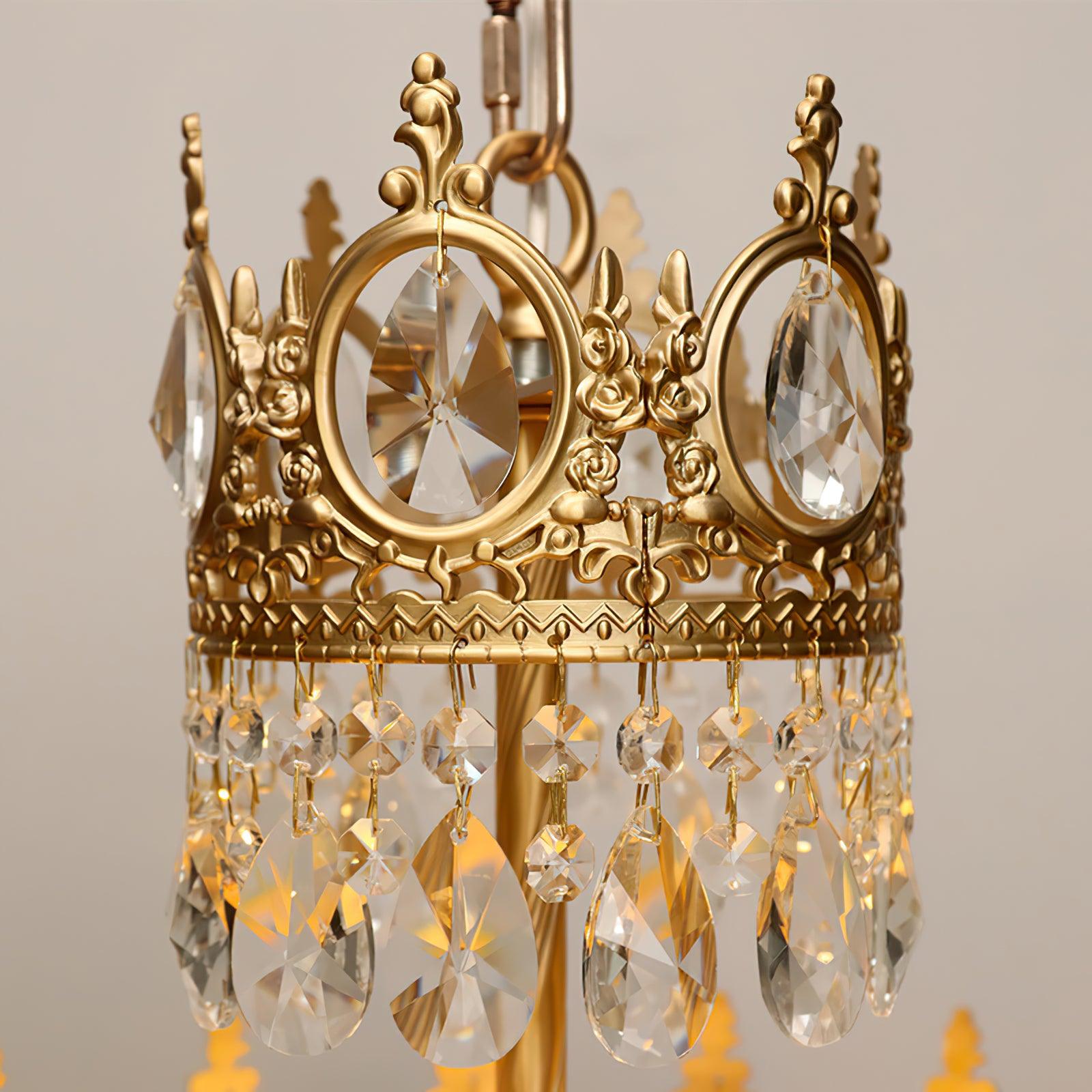 Lustra Pendelleuchte Vintage Kristalltropfen-Letslighting