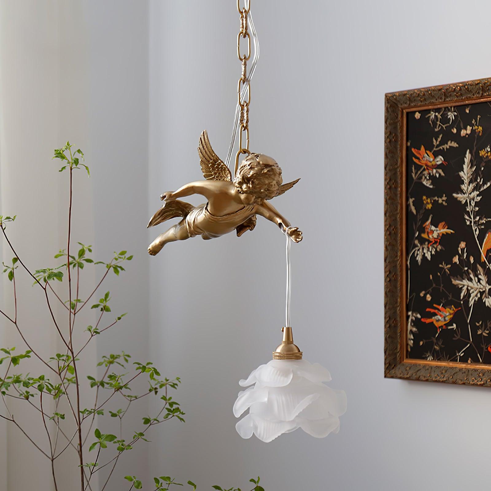 Vintage Angel Pendant Light - Blowlighting