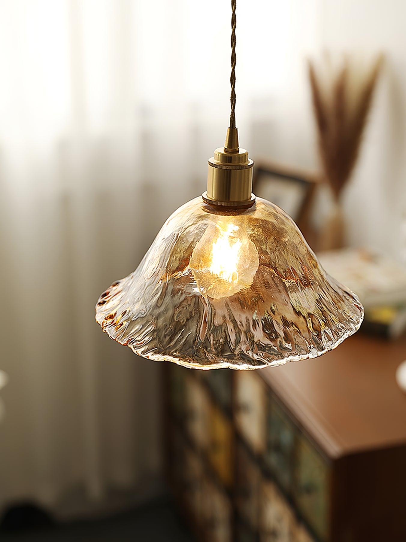 Lioracr Vintage Glas Pendelleuchte Leuchte-Letslighting