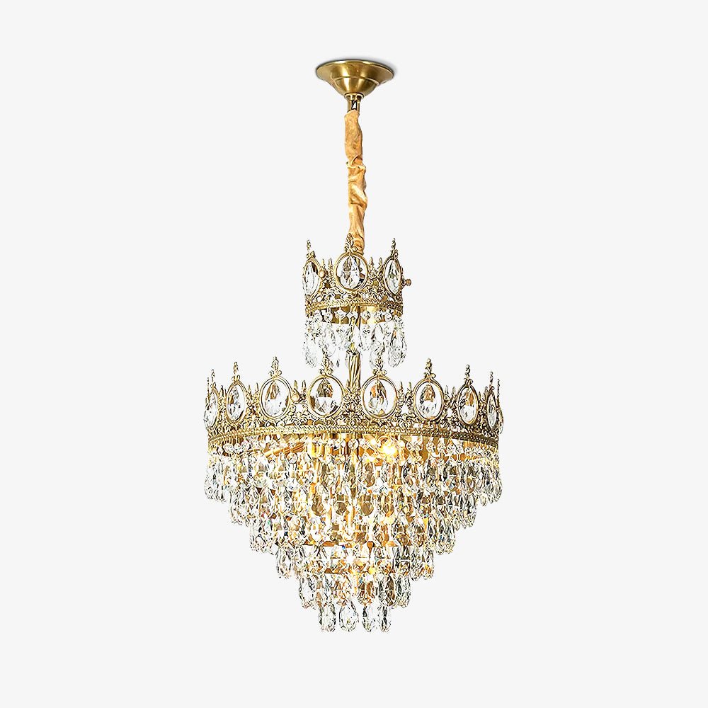 Lustra Pendelleuchte Vintage Kristalltropfen-Letslighting
