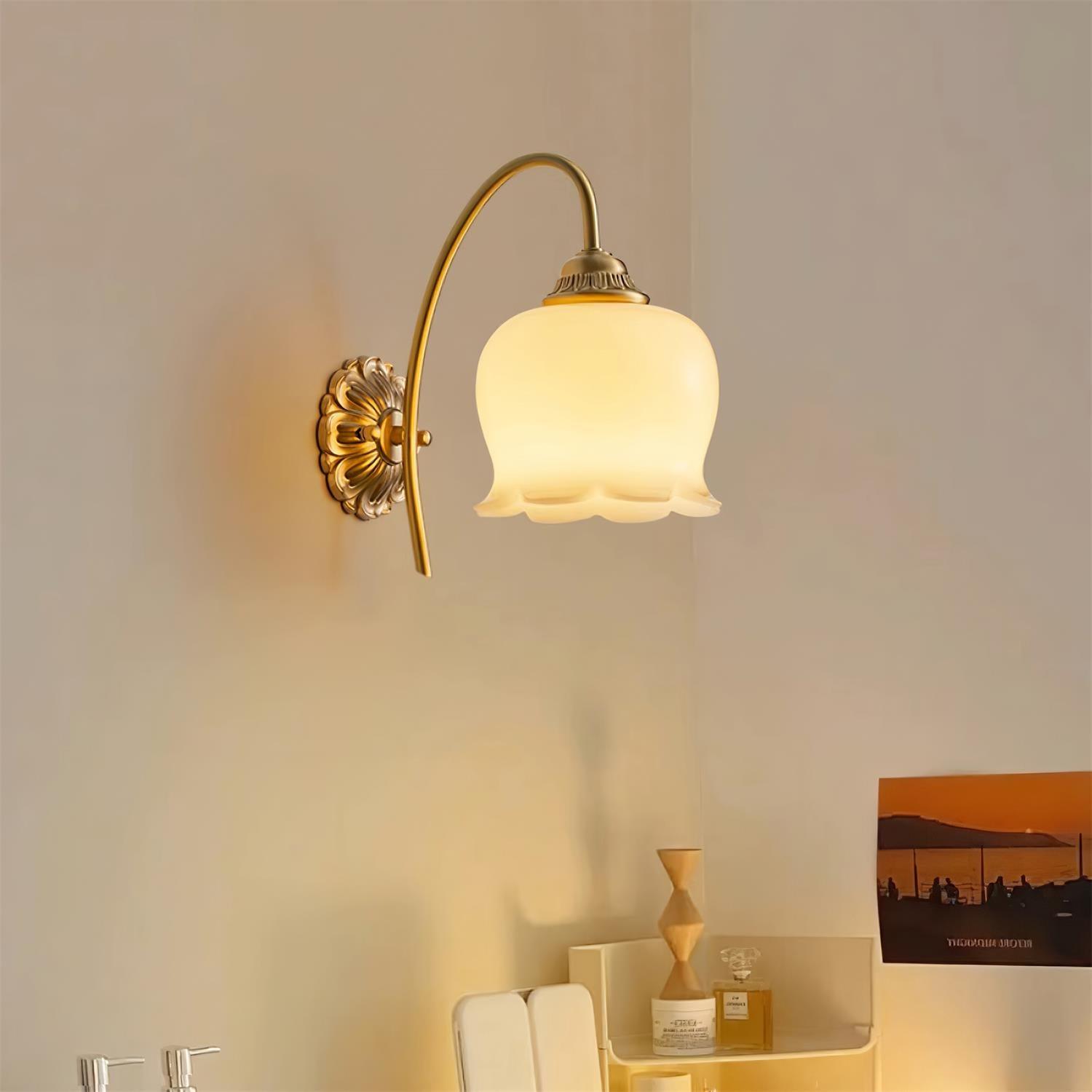 Bellora Vintage Gold Wall Lamp - Letslighting
