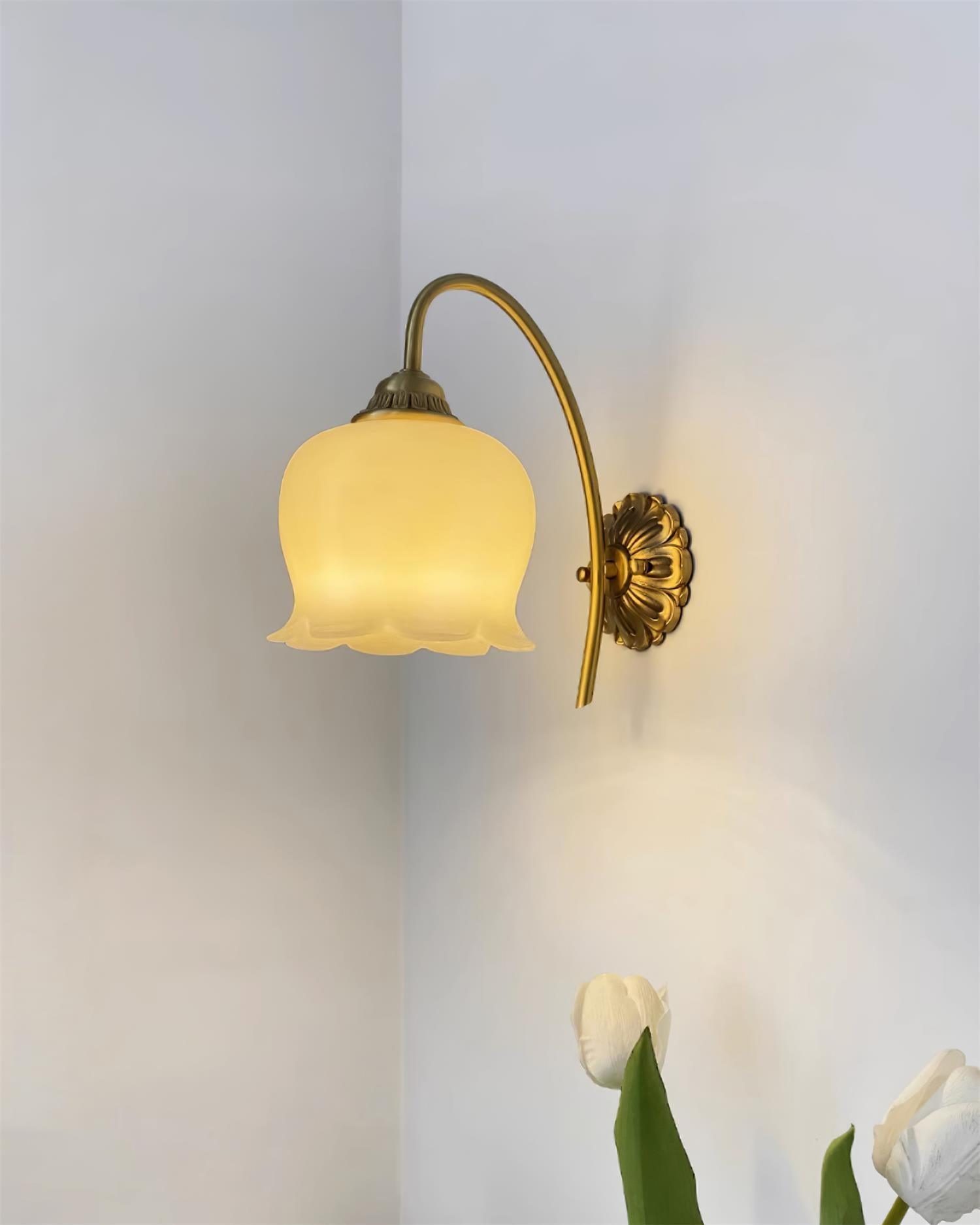 Bellora Vintage Gold Wall Lamp - Letslighting