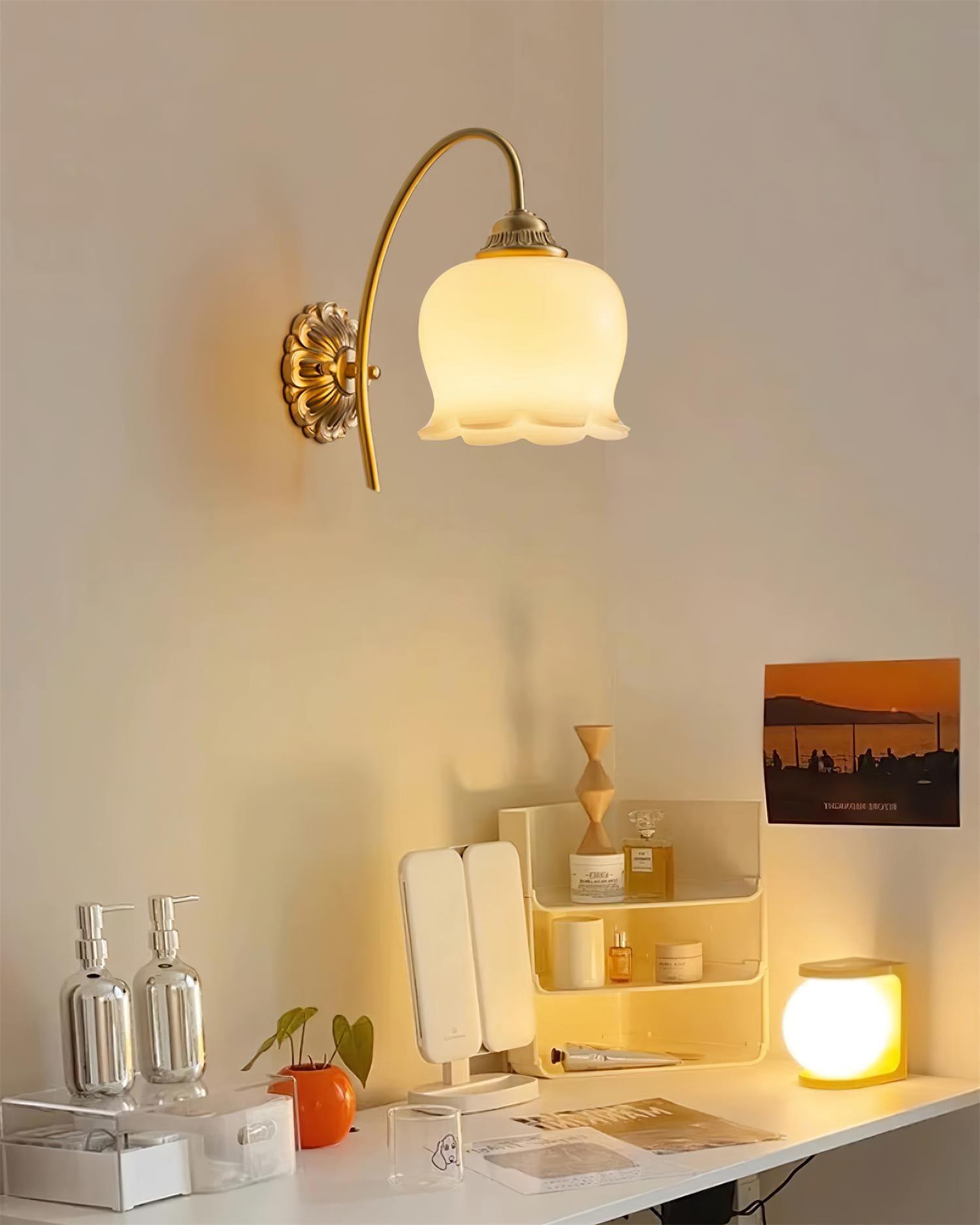 Bellora Vintage Gold Wall Lamp - Letslighting