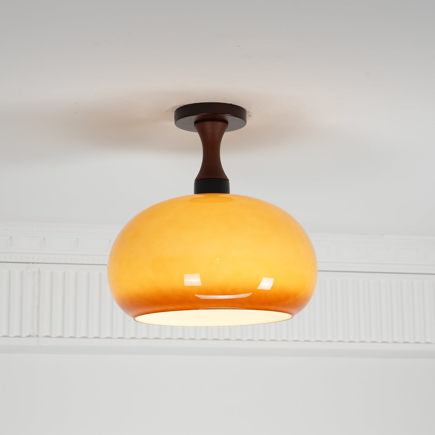 Liora Amber Glas Deckenleuchte-Letslighting