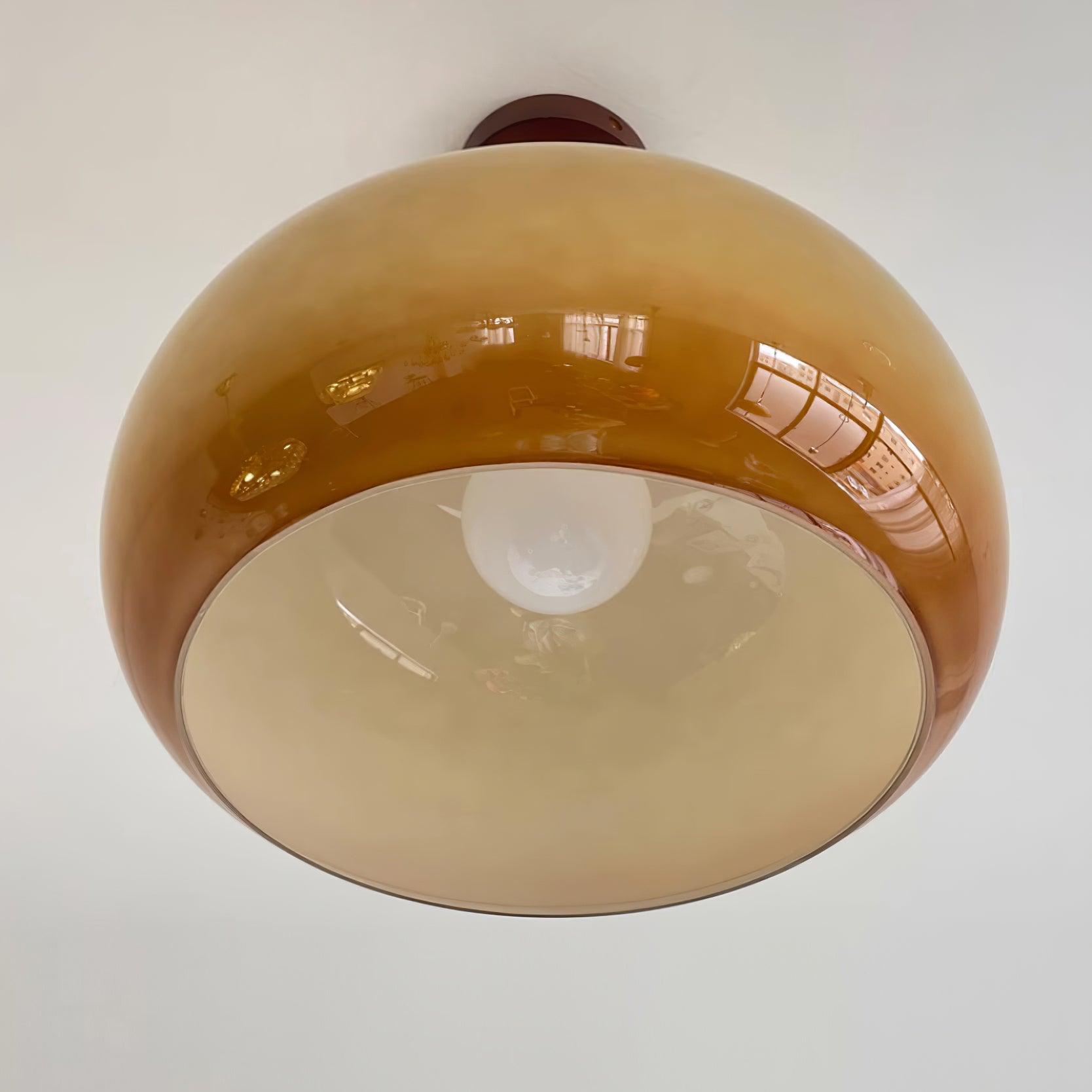 Liora Amber Glas Deckenleuchte-Letslighting