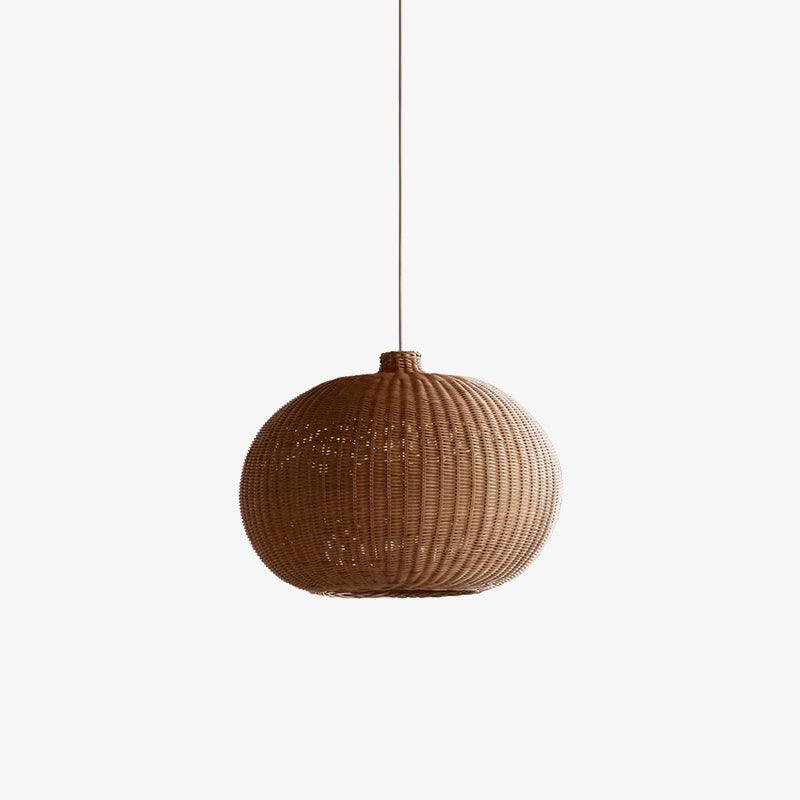Solvice Vintage Rattan Pendelleuchte-Letslighting